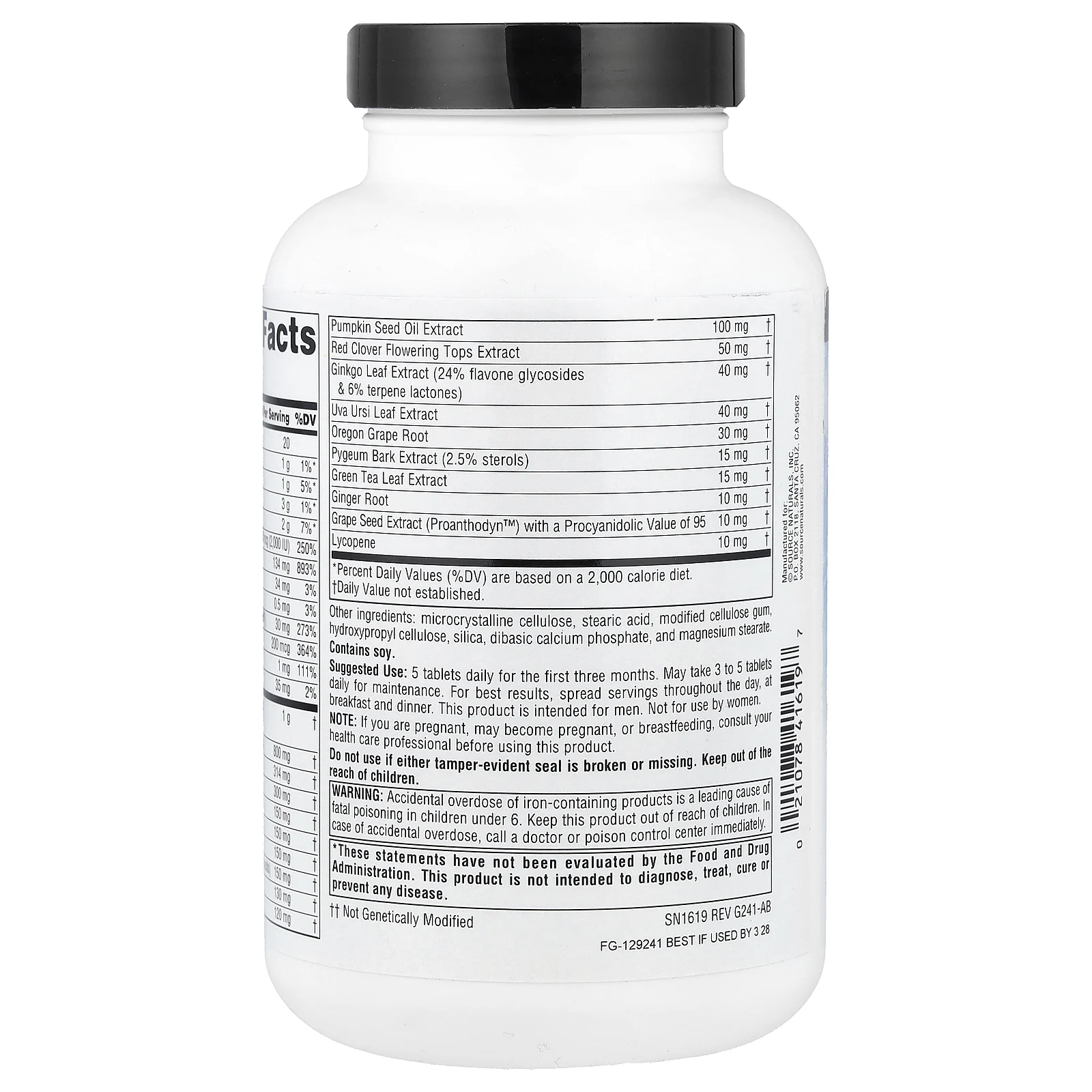 Source Naturals, Prosta-Response ™, 180 таблеток