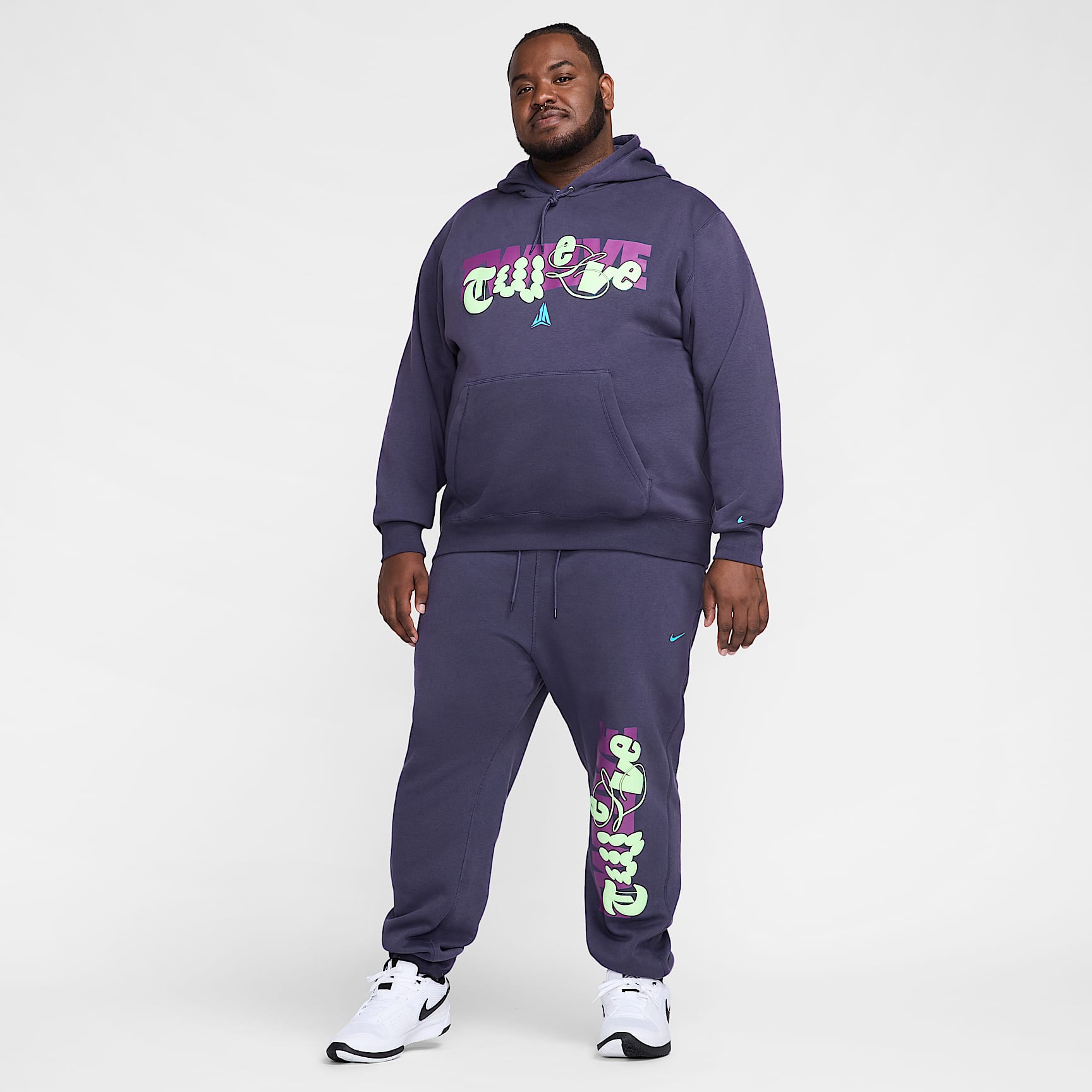 Ja Men's Fleece Basketball Hoodie
