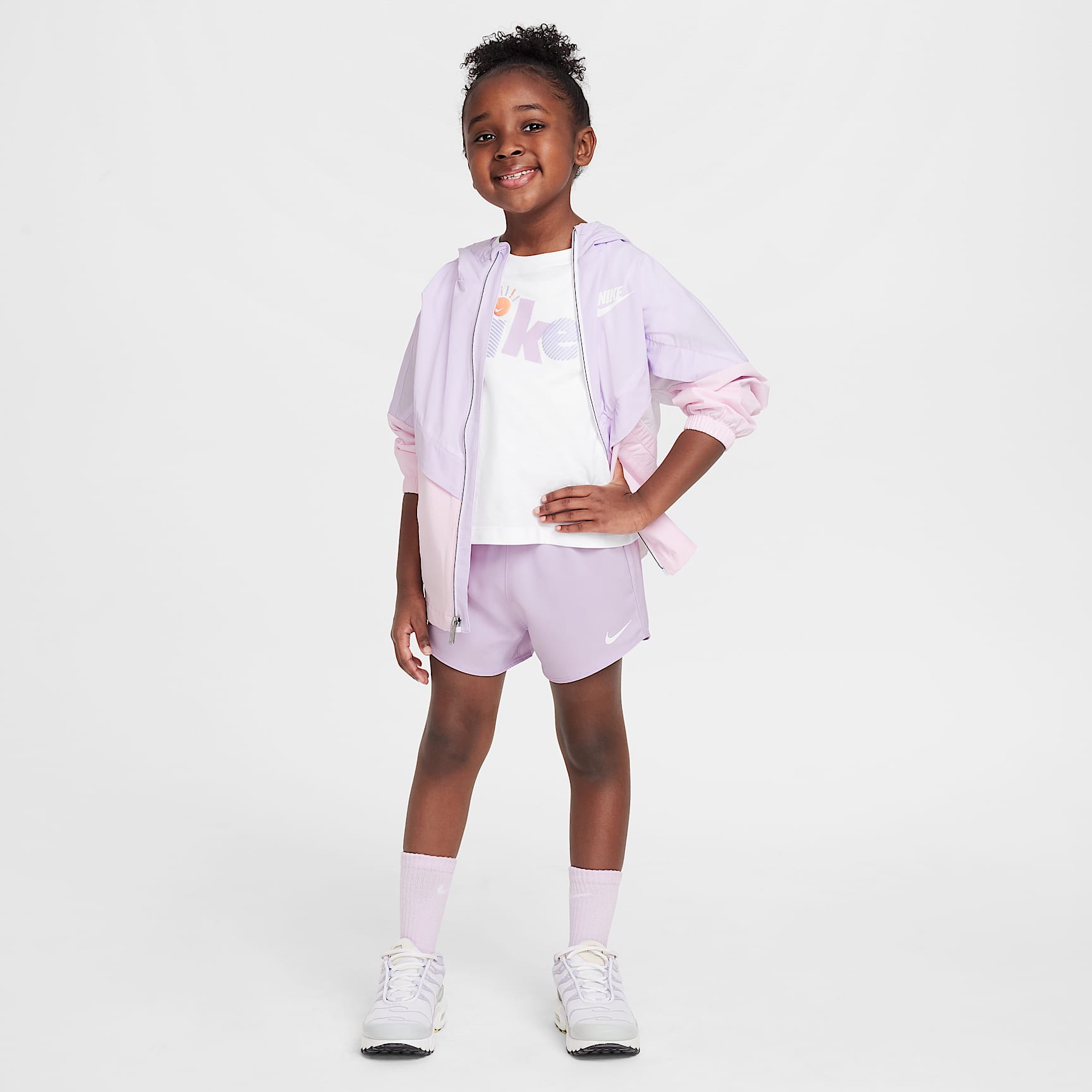 Nike Dri-FIT One Little Kids' Woven Shorts