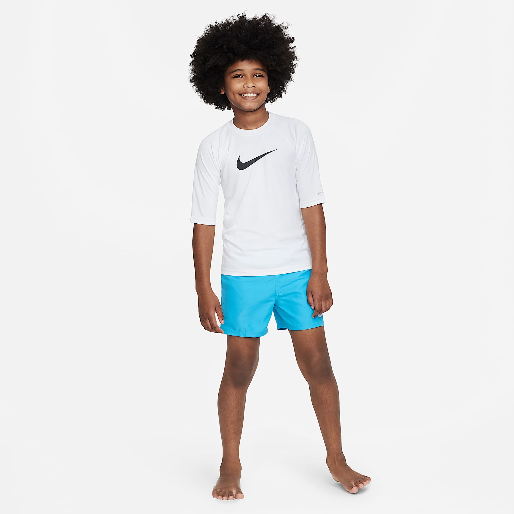 Nike Dri-FIT Big Kids' (Boys') Short-Sleeve Hydroguard