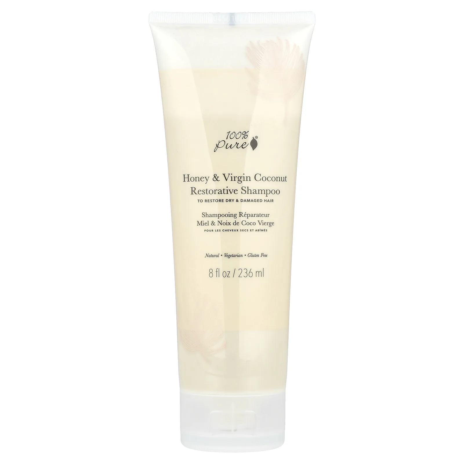 100% Pure, Восстанавливающий шампунь с медом и кокосом, 236 мл (8 жидк. Унций)