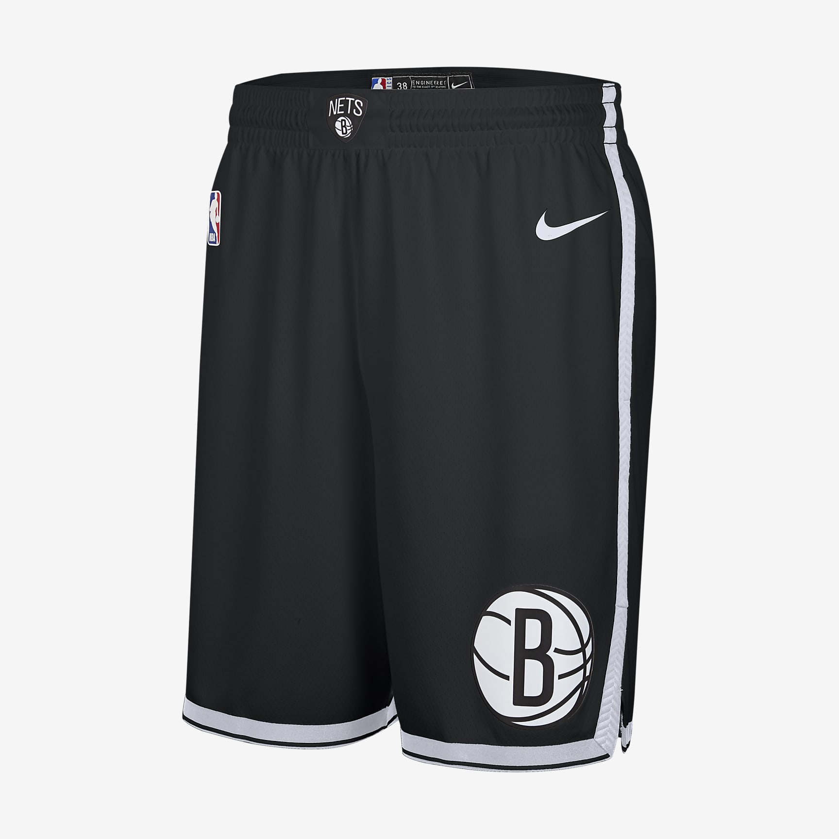 Brooklyn Nets 2024/25 Swingman Icon Edition Men's Nike Dri-FIT NBA Replica Shorts