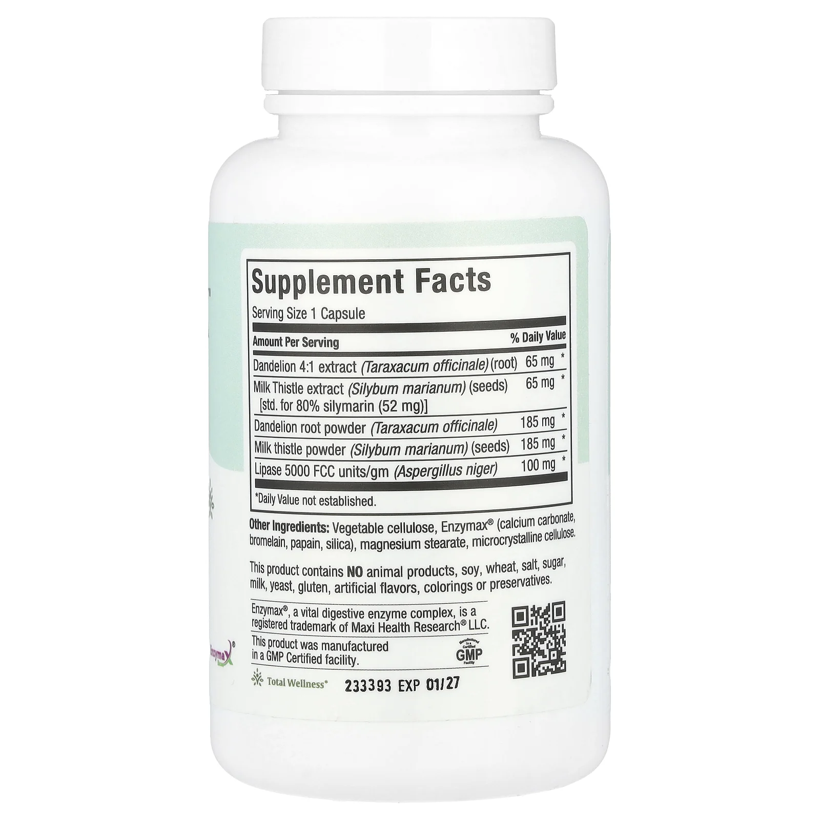 Maxi Health, Livamax ™, 120 капсул MaxiCap