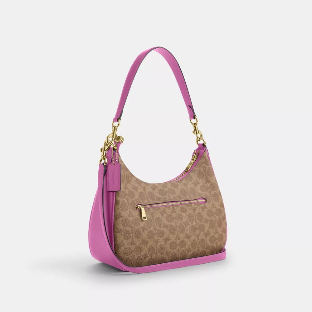 Сумка COACH Teri Hobo Bag In Signature Canvas