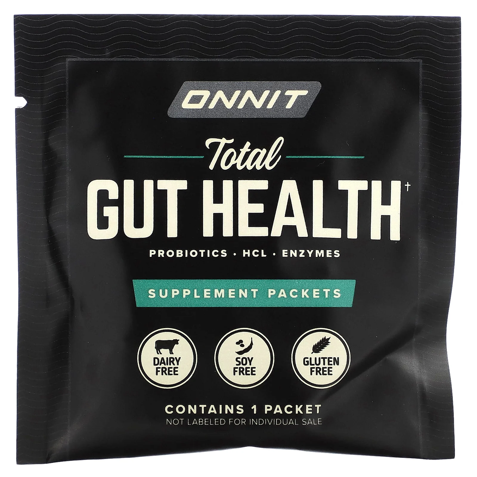 Onnit, Total Gut Health, пакетики с пищевой добавкой, 15 штук