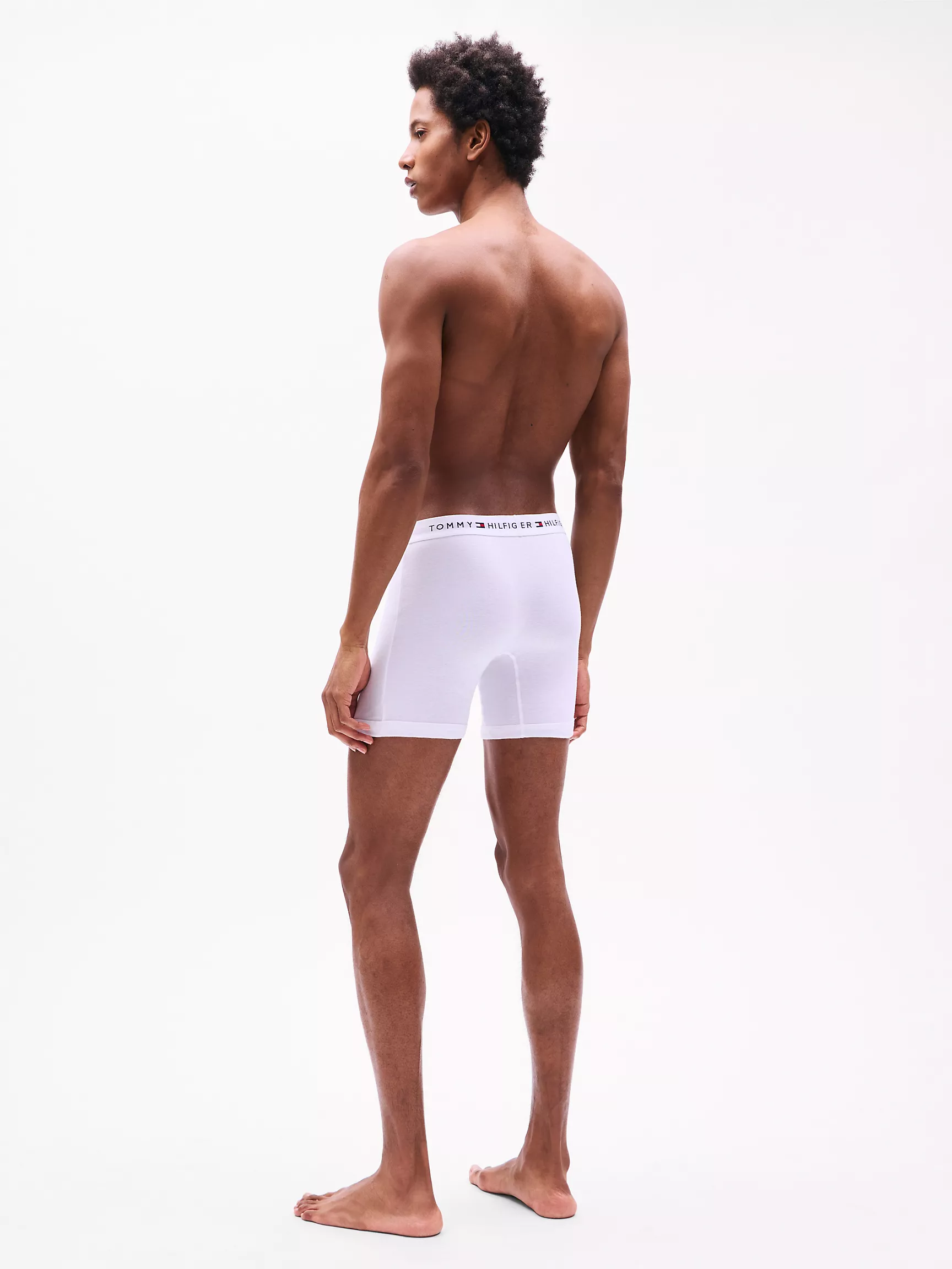 Мужское нижнее белье Tommy Hilfiger, Классические хлопковые боксеры-брифы (набор 3 шт.)