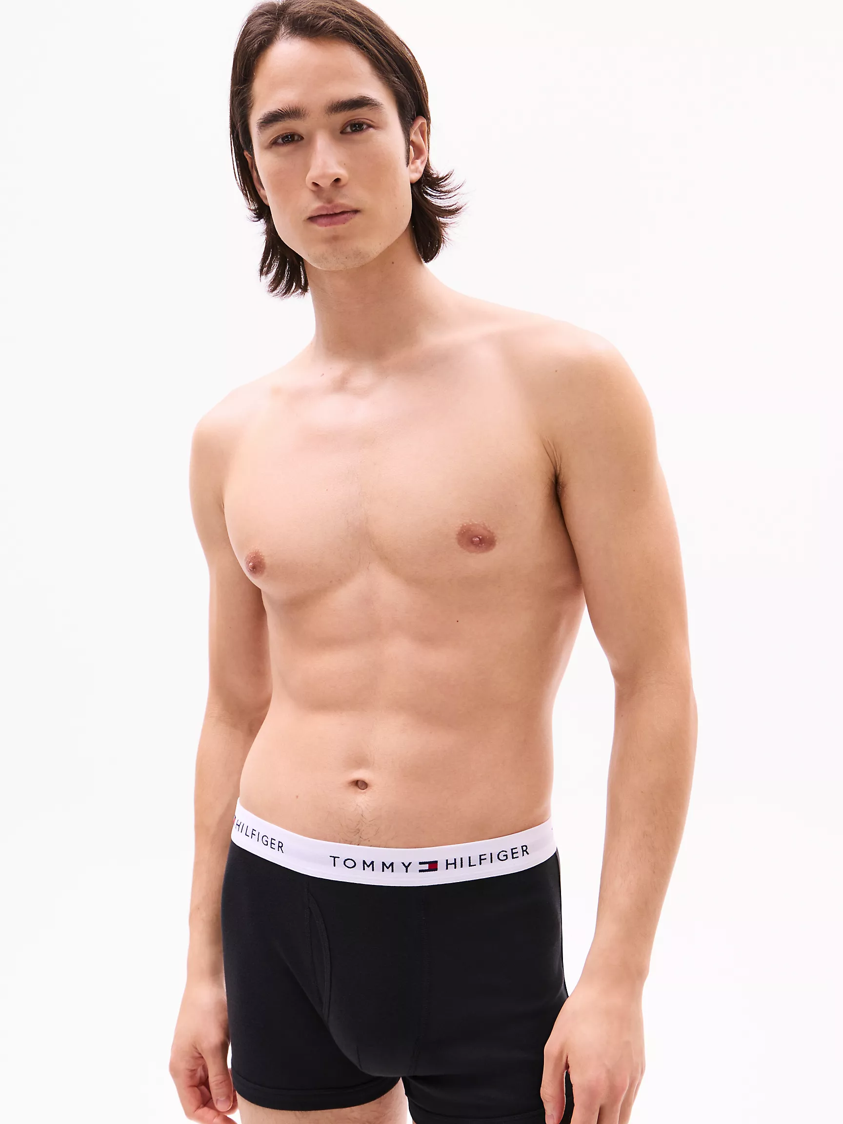 Мужское нижнее белье Tommy Hilfiger, Классические хлопковые трусы-боксёры (набор 5 шт.)