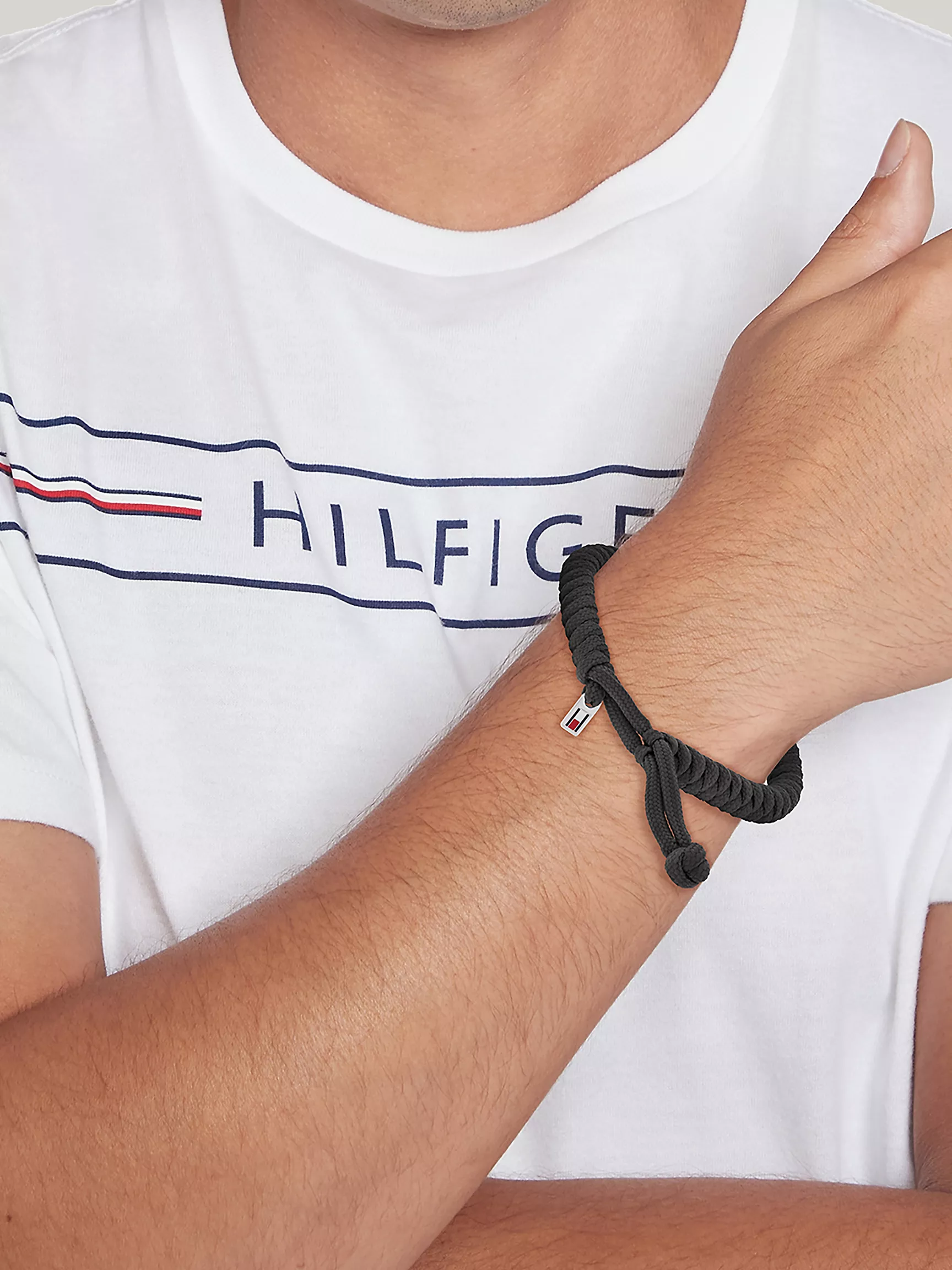 Мужской браслет Tommy Hilfiger, Массивный нейлоновый браслет