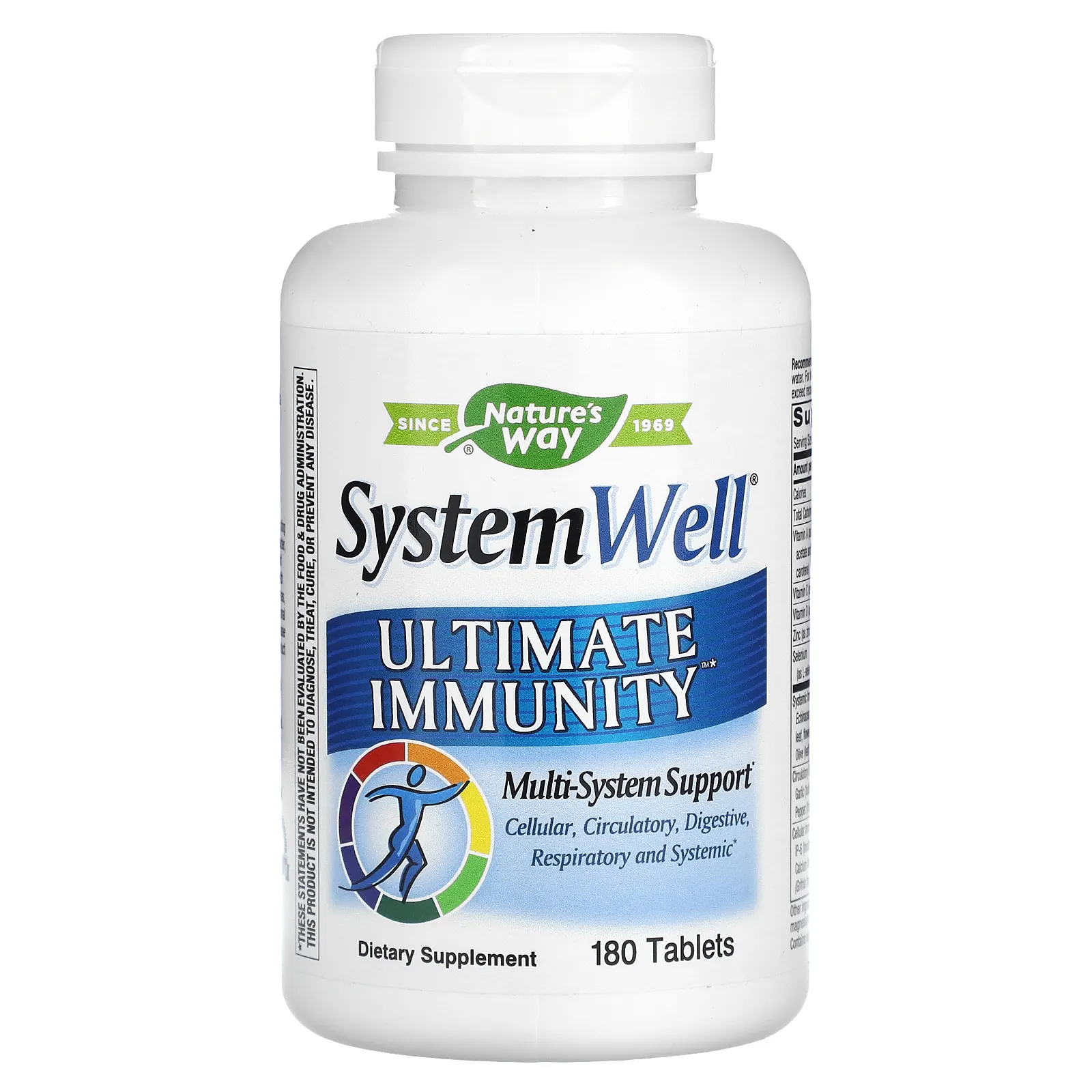 Nature's Way, System Well, Ultimate Immunity, 180 таблеток