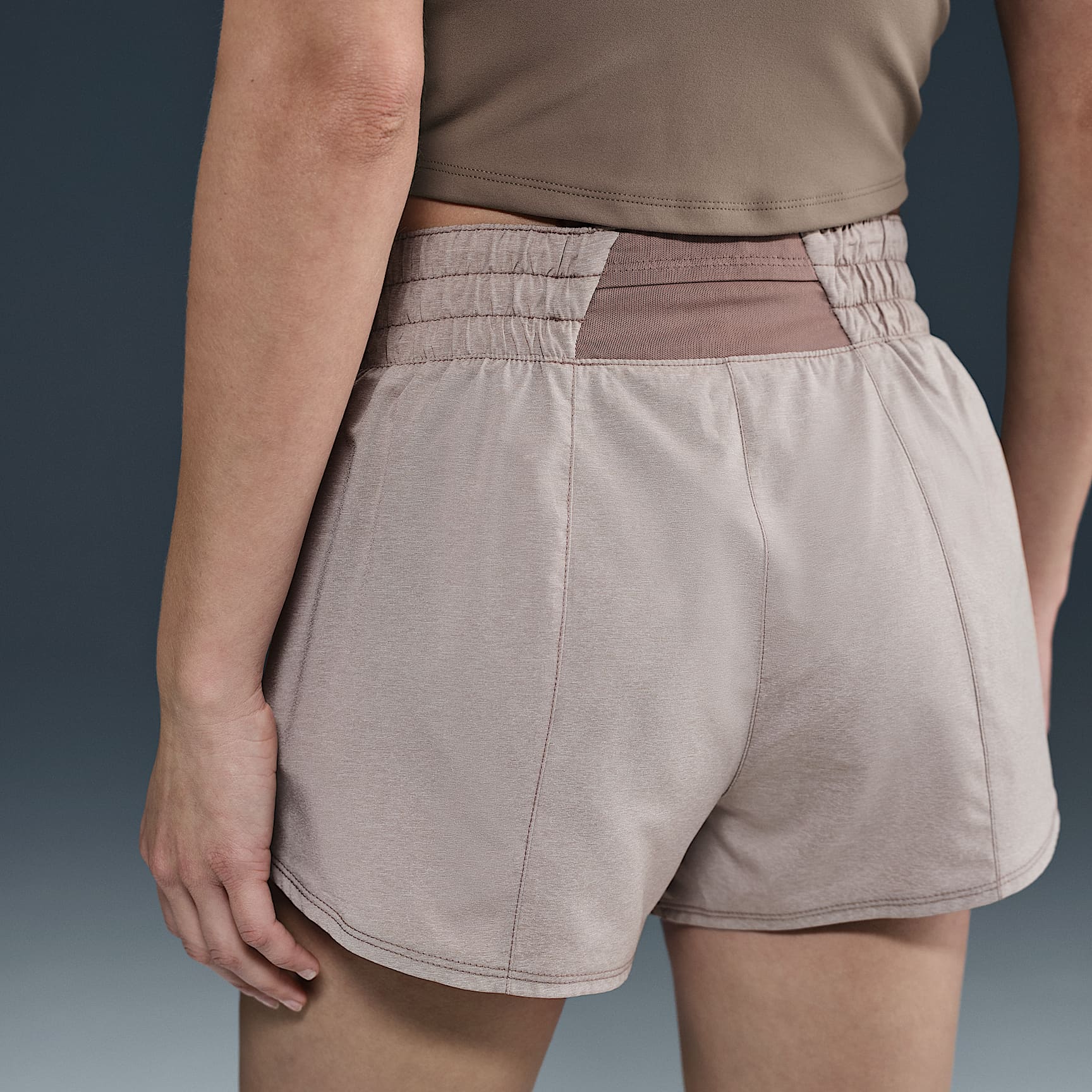 Nike One Women's Dri-FIT Mid-Rise 3" Brief-Lined Shorts