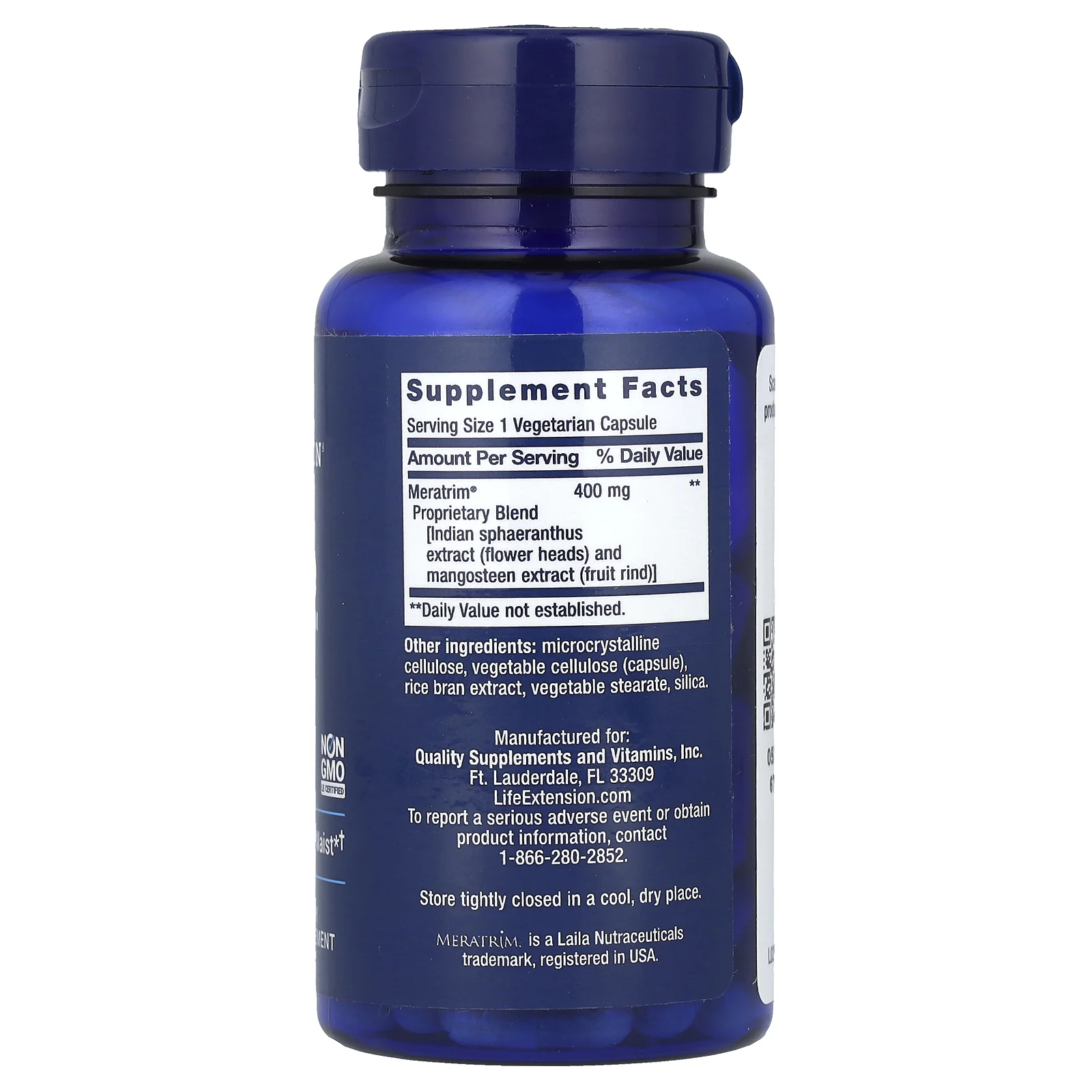 Life Extension, Waistline Control, 60 вегетарианских капсул