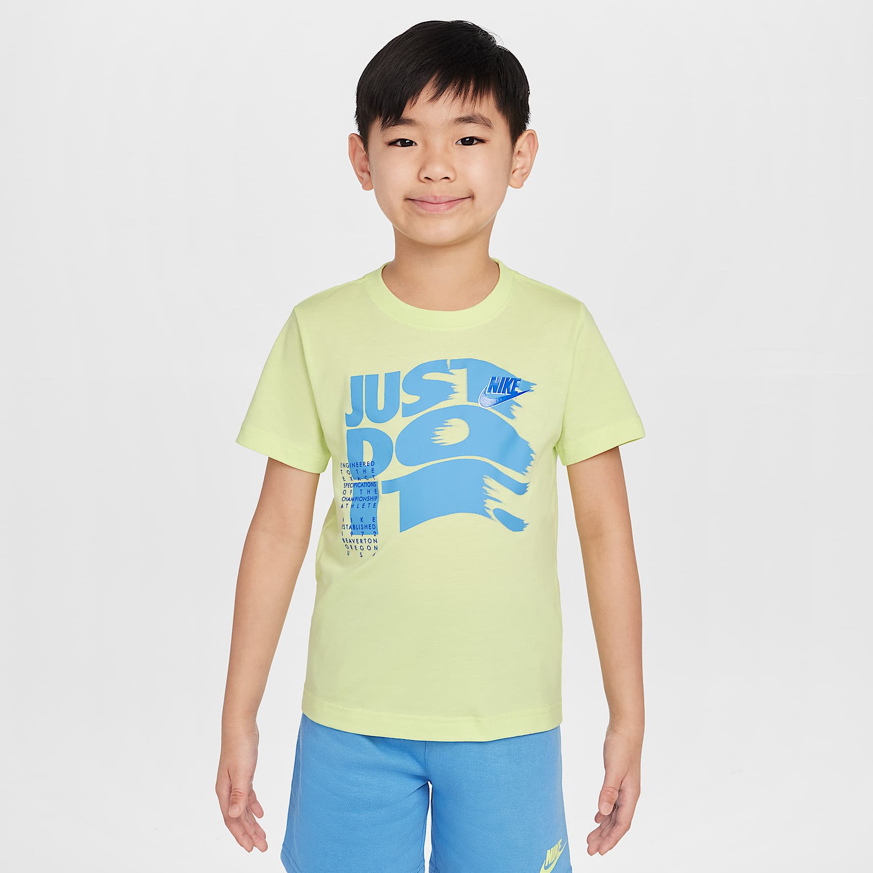 Nike Sportswear Little Kids' On the Move 2-Piece French Terry Shorts Set
