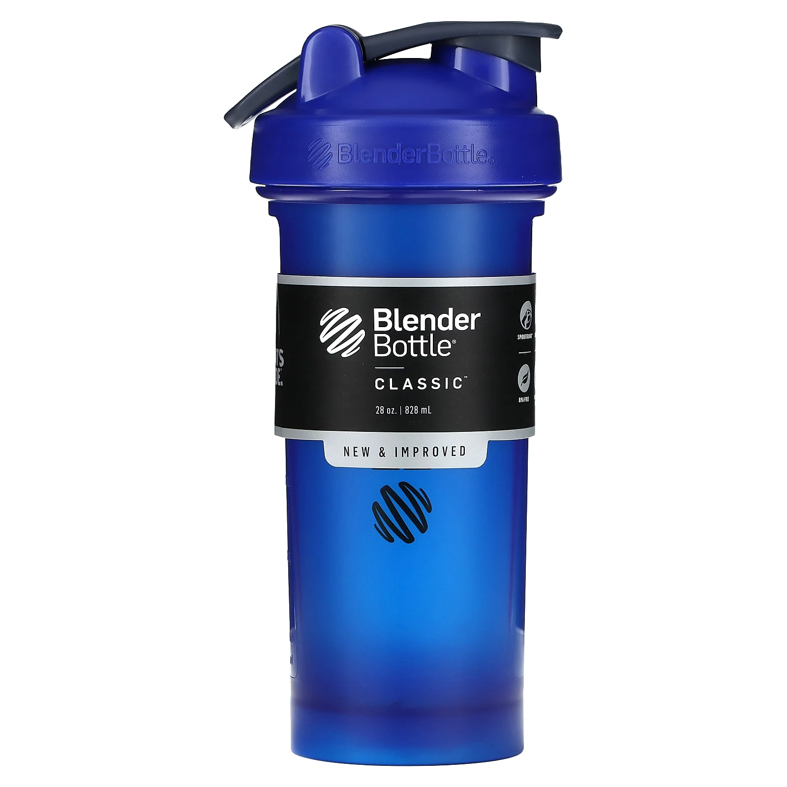 Blender Bottle, Classic, Reflex, синий, 828 мл (28 унций)