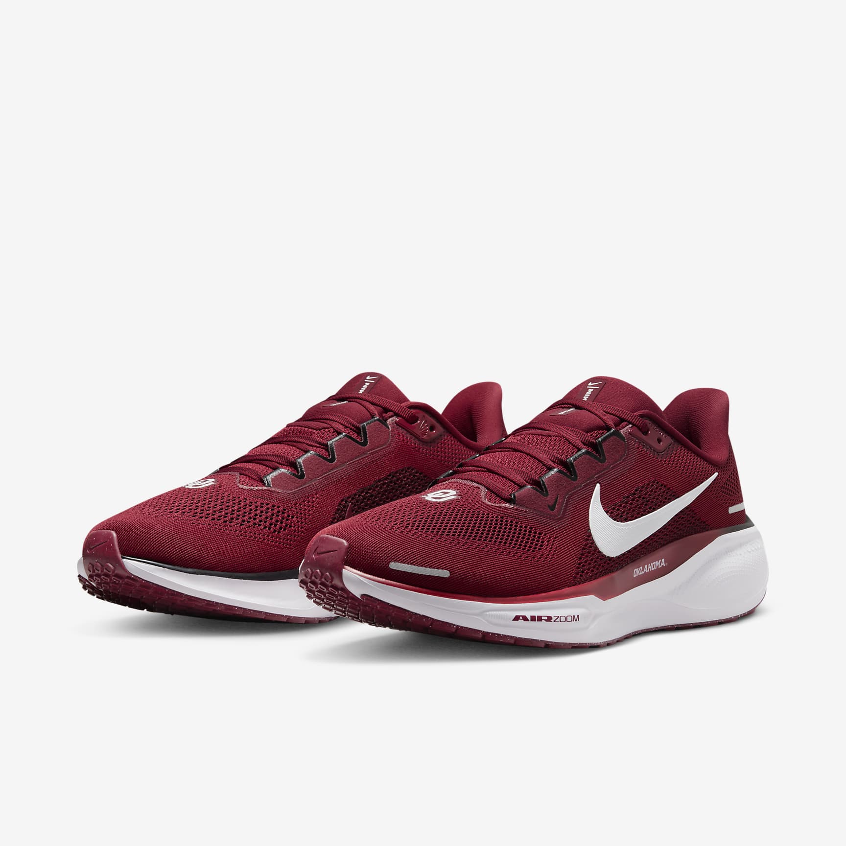 Oklahoma Pegasus 41 Men's Nike College Road Running Shoes