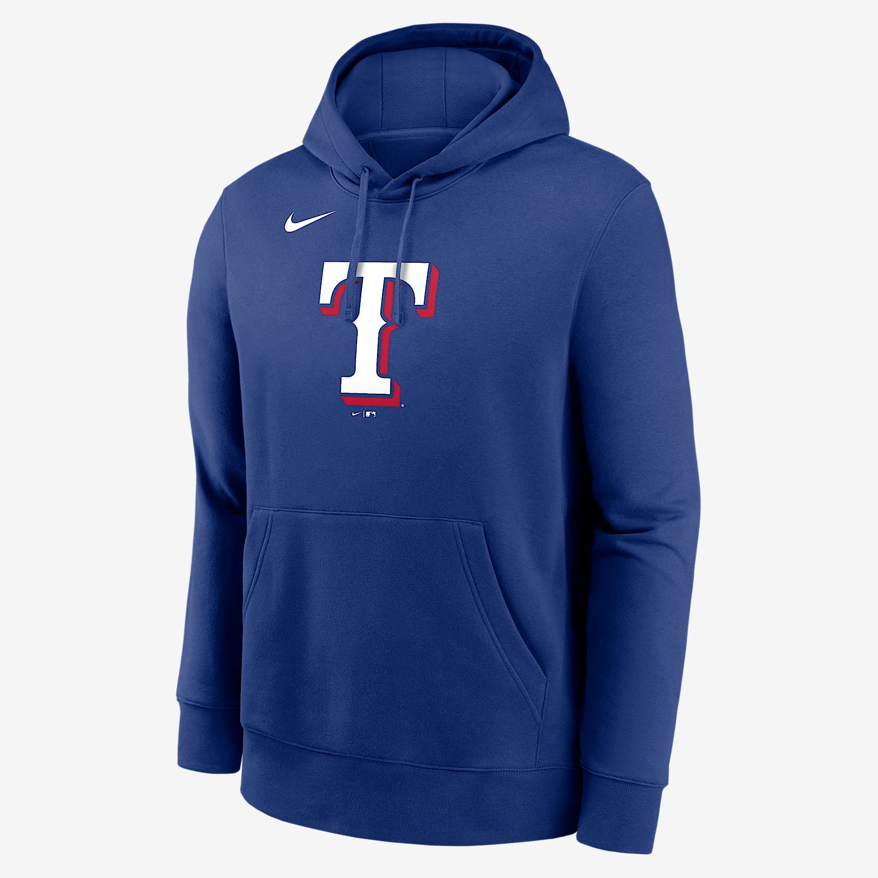 Texas Rangers Logo Club Men's Nike MLB Pullover Hoodie