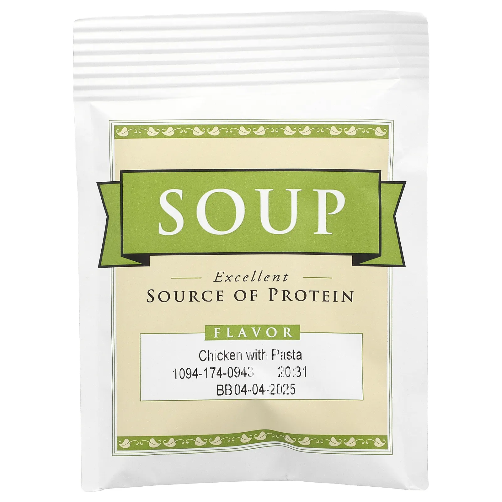 BariWise, протеиновый суп, курица и лапша, 7 пакетиков по 25 г (0,88 унции)