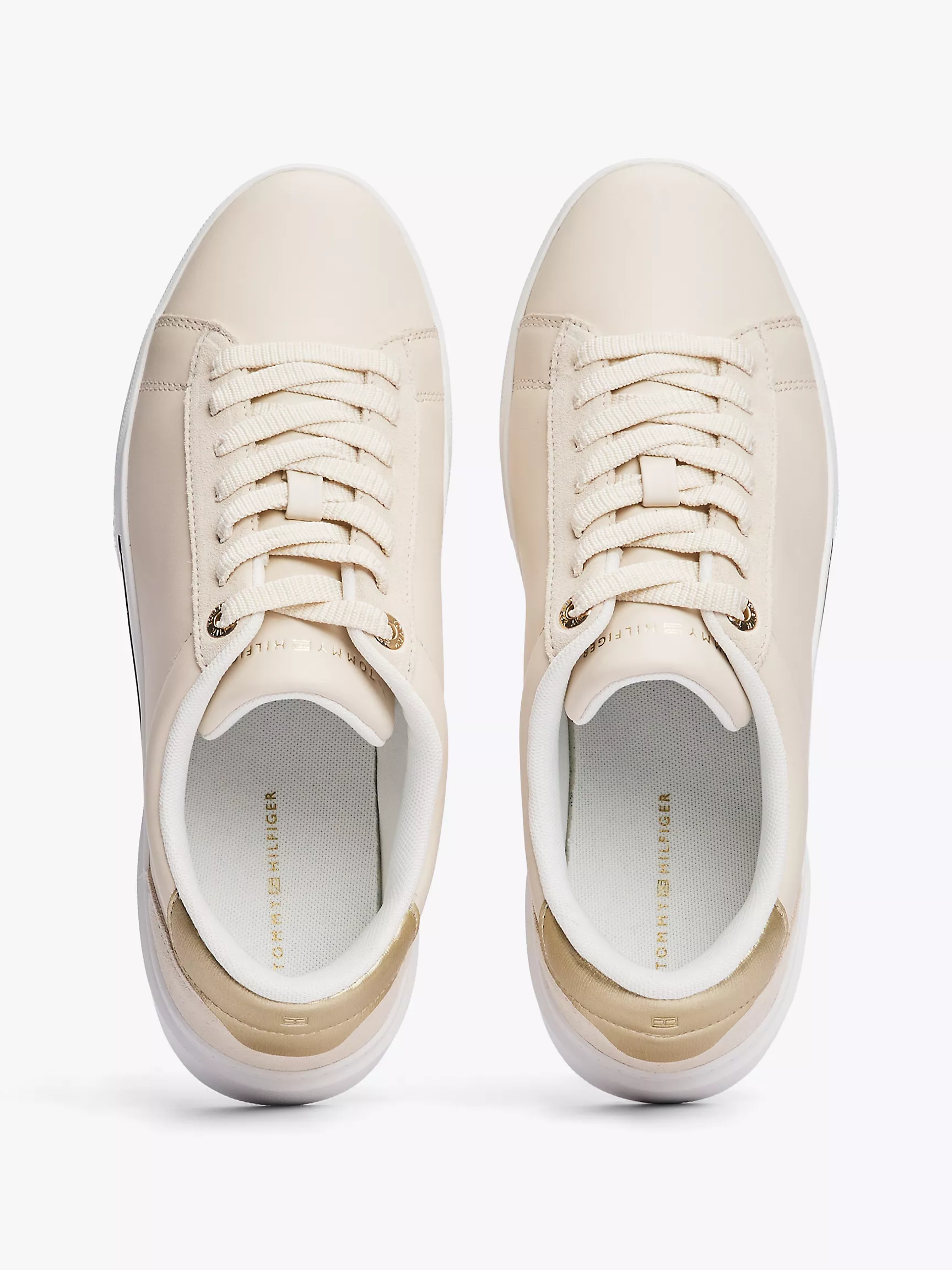 Женские кроссовки Tommy Hilfiger, Металлизированные кеды с логотипом Tommy