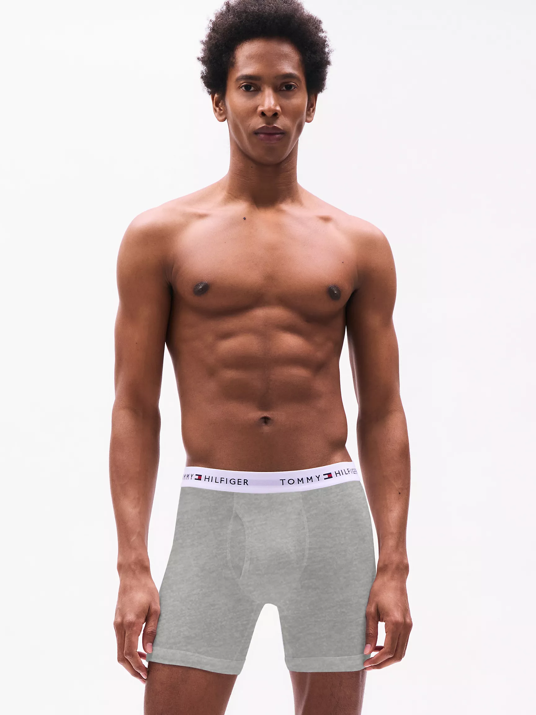 Мужское нижнее белье Tommy Hilfiger, Классические хлопковые боксеры-брифы (набор 3 шт.)