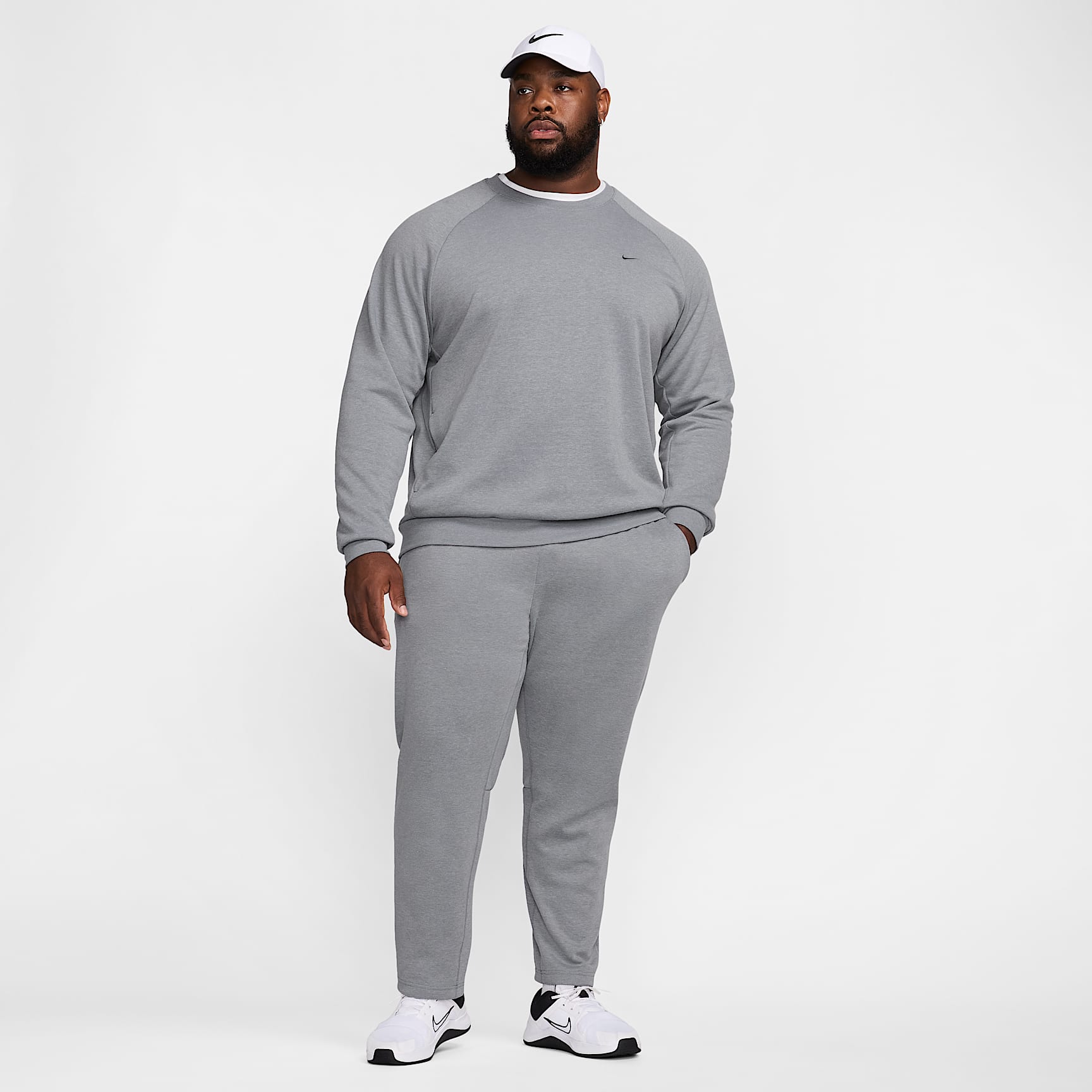 Nike Primary Fleece Men's Dri-FIT UV Performance Crew