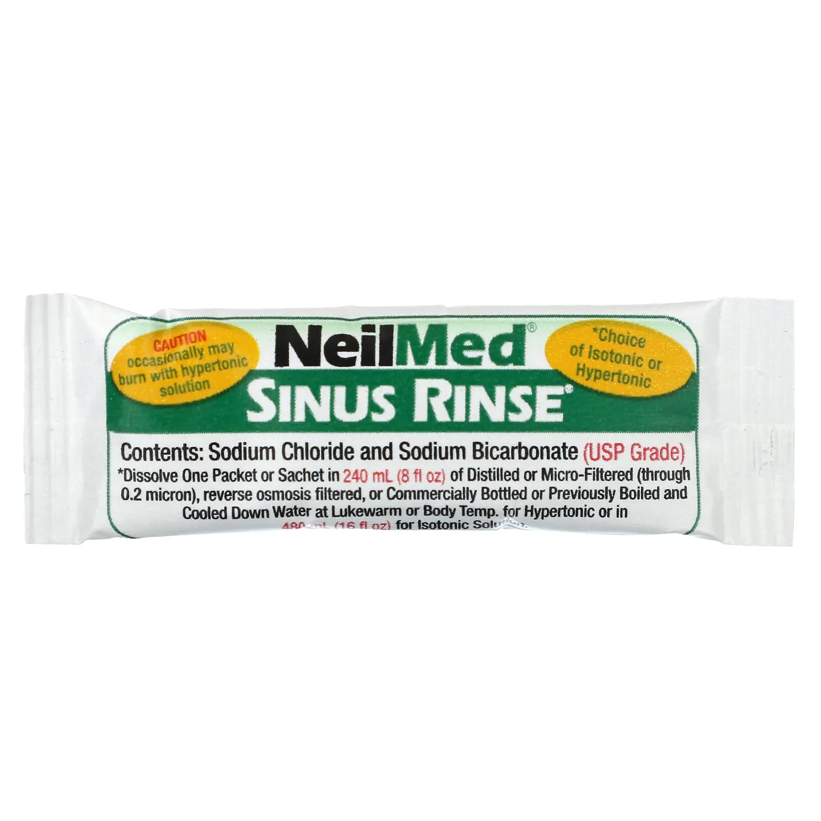 NeilMed, Sinus Rinse, Extra Strength, 70 пакетиков с готовой смесью