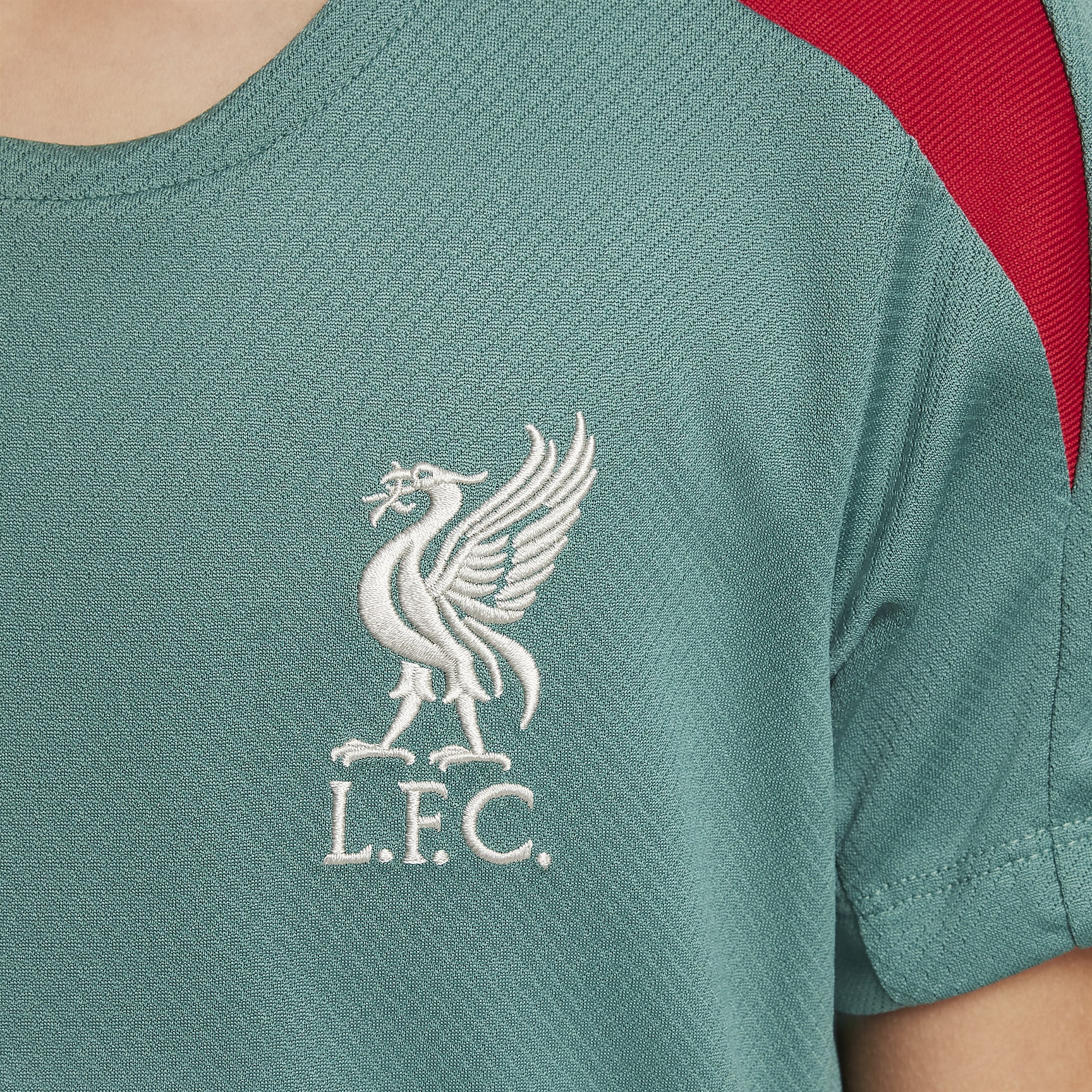 Liverpool FC Strike Big Kids' Nike Dri-FIT Soccer Short-Sleeve Knit Top