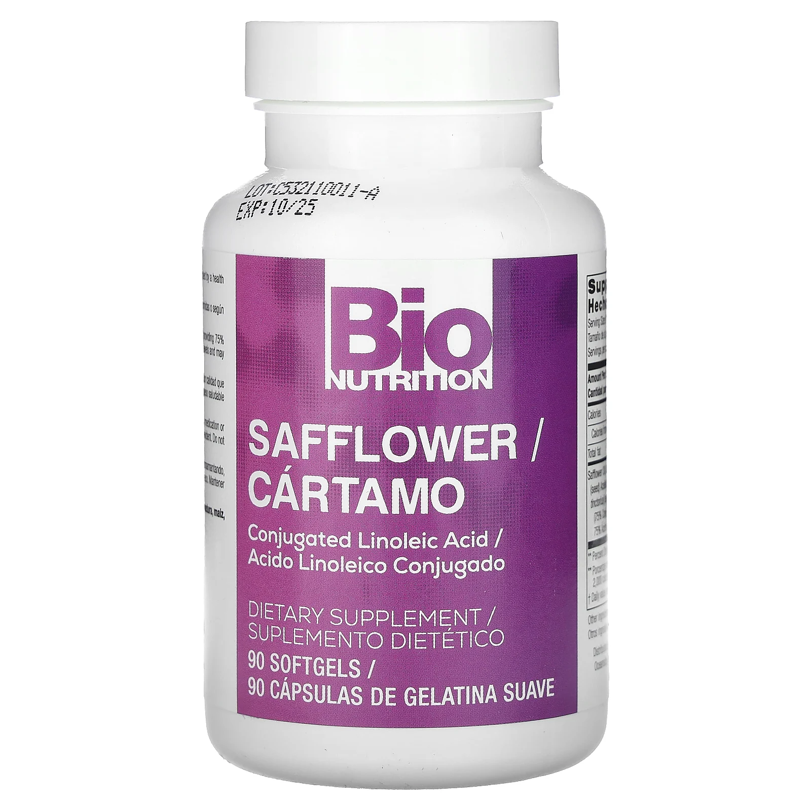 Bio Nutrition, Сафлор`` 90 мягких таблеток