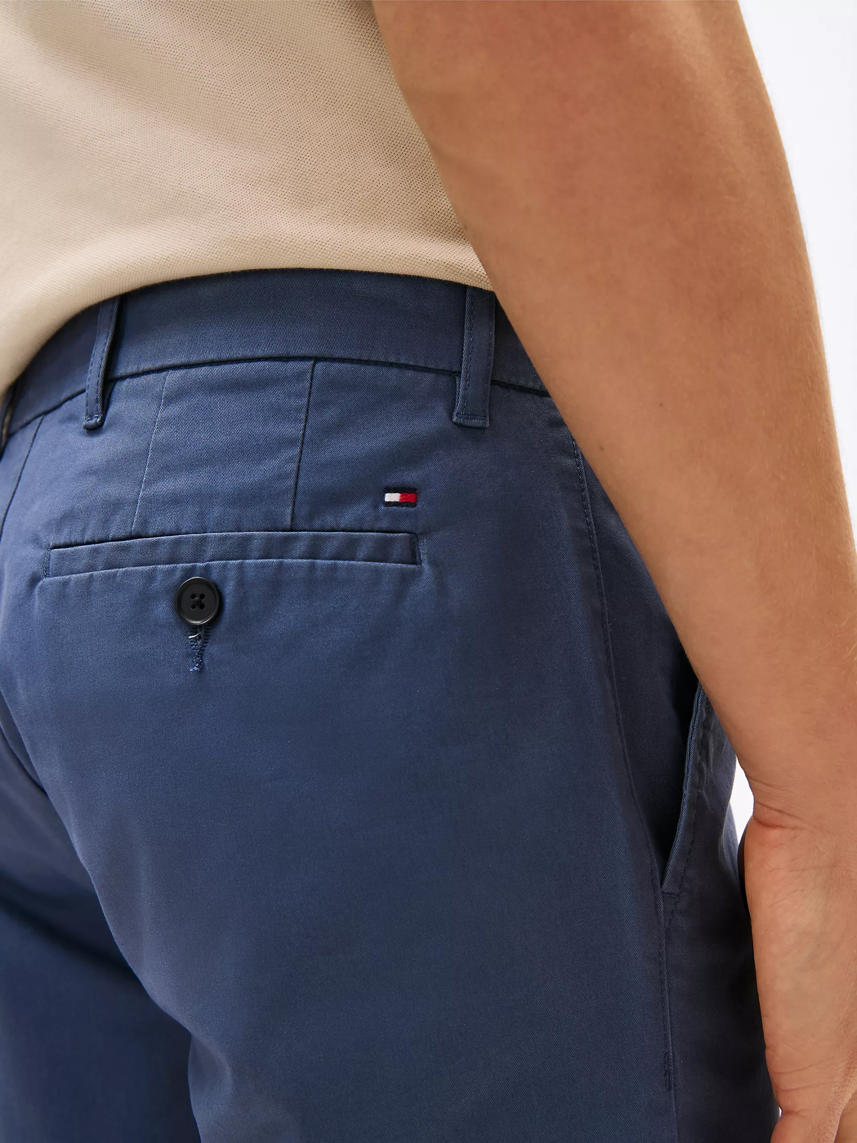 Мужские шорты Tommy Hilfiger, Комфортные эластичные шорты стандартного кроя (7 дюймов)