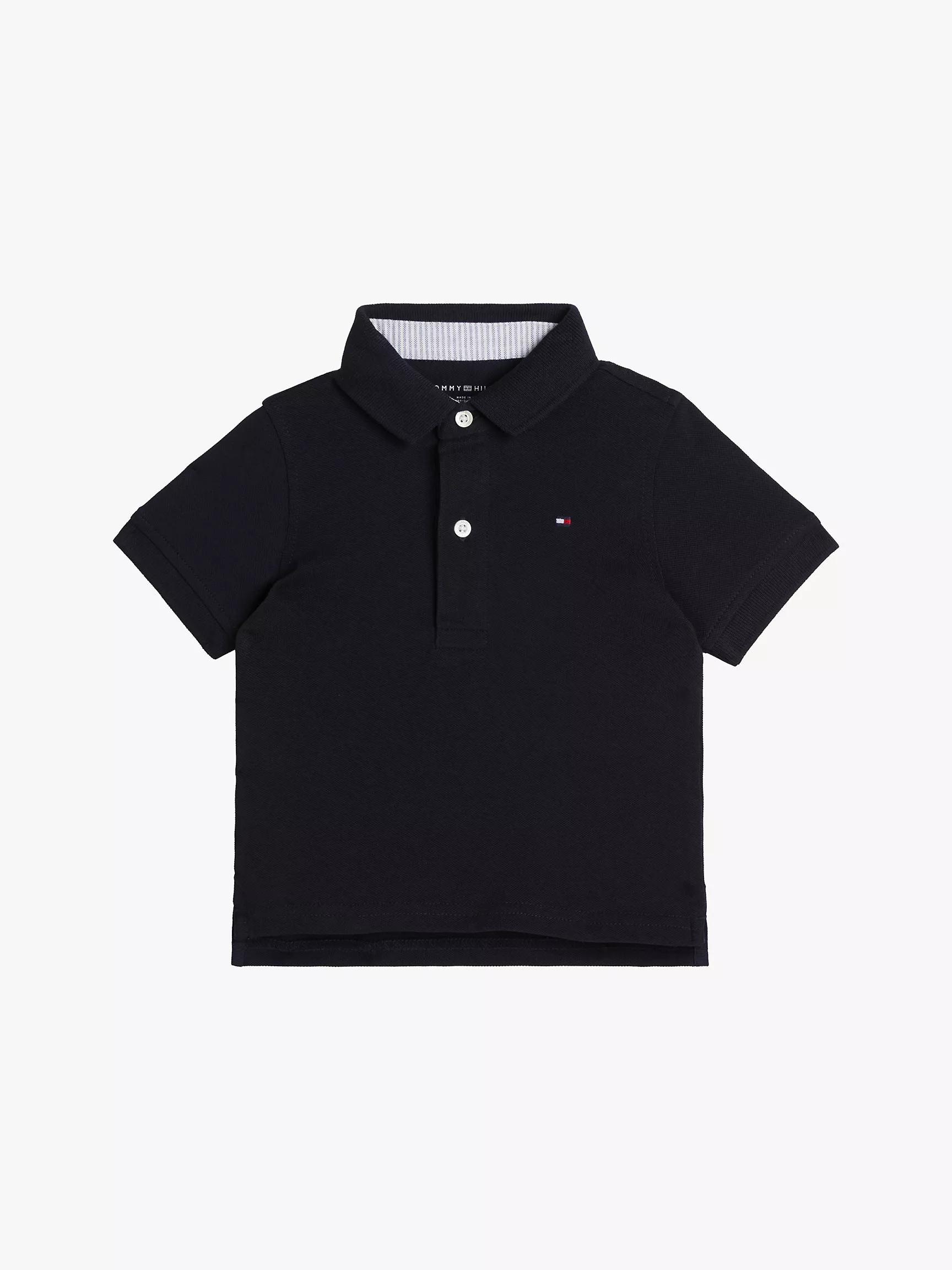 Рубашка-поло для малышей Tommy Hilfiger, Детское эластичное поло с логотипом флага