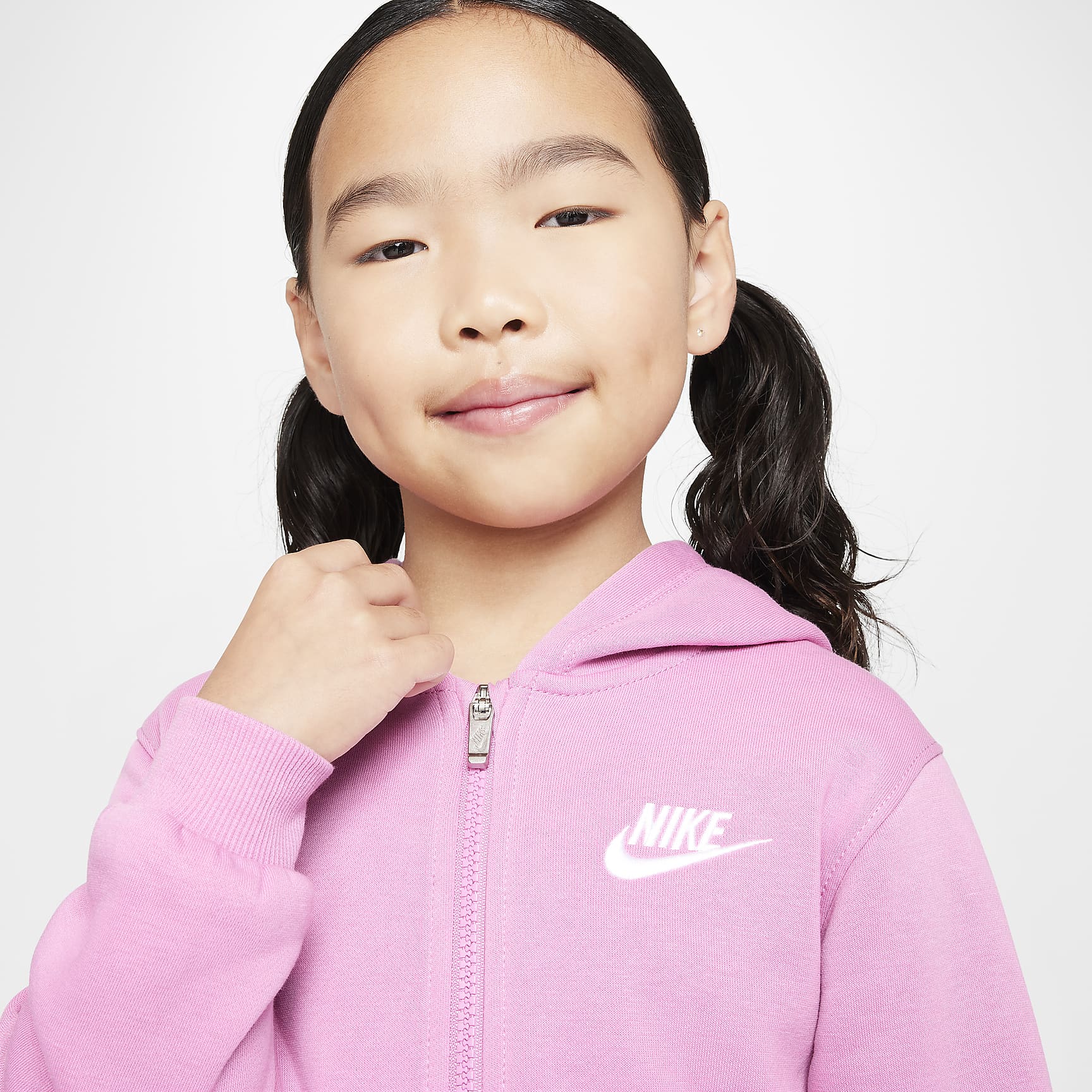 Nike Full-Zip Club Set Little Kids 2-Piece Hoodie Set