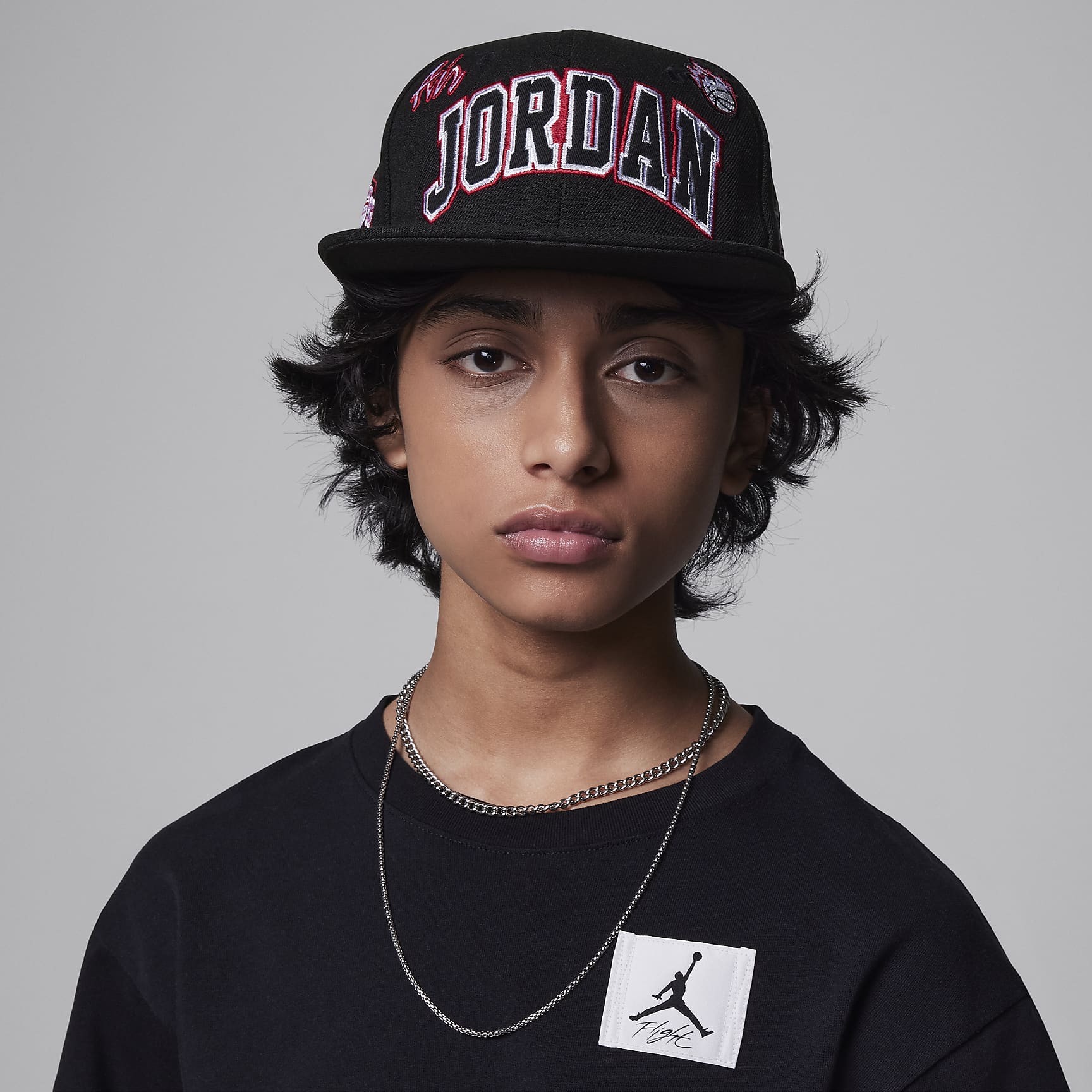Jordan Patch Pack Big Kids' Flat Brim Cap