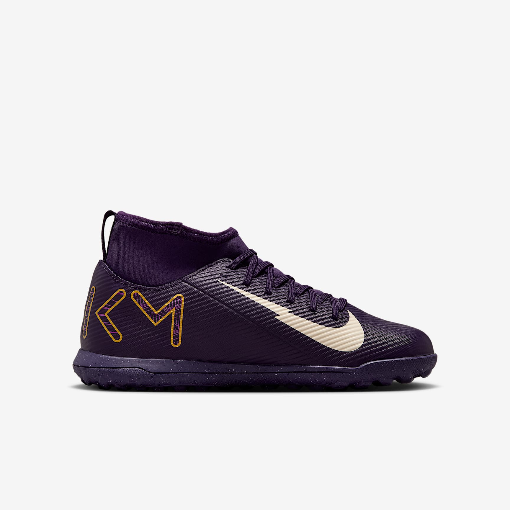 Nike Jr. Mercurial Superfly 10 Club "Kylian Mbappé" Big Kids' TF High-Top Soccer Shoes
