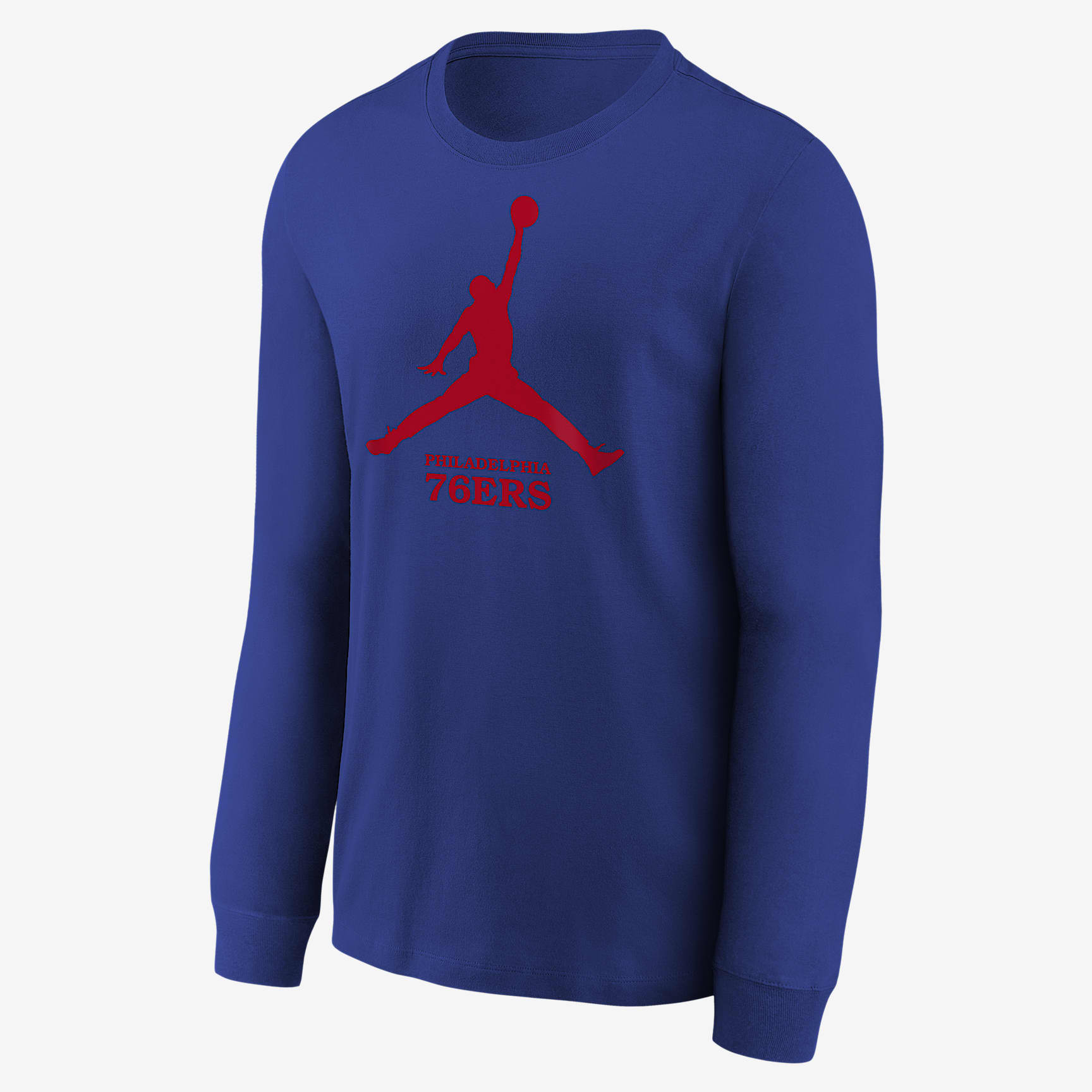 Philadelphia 76ers Essential Big Kids' Jordan NBA Long-Sleeve T-Shirt