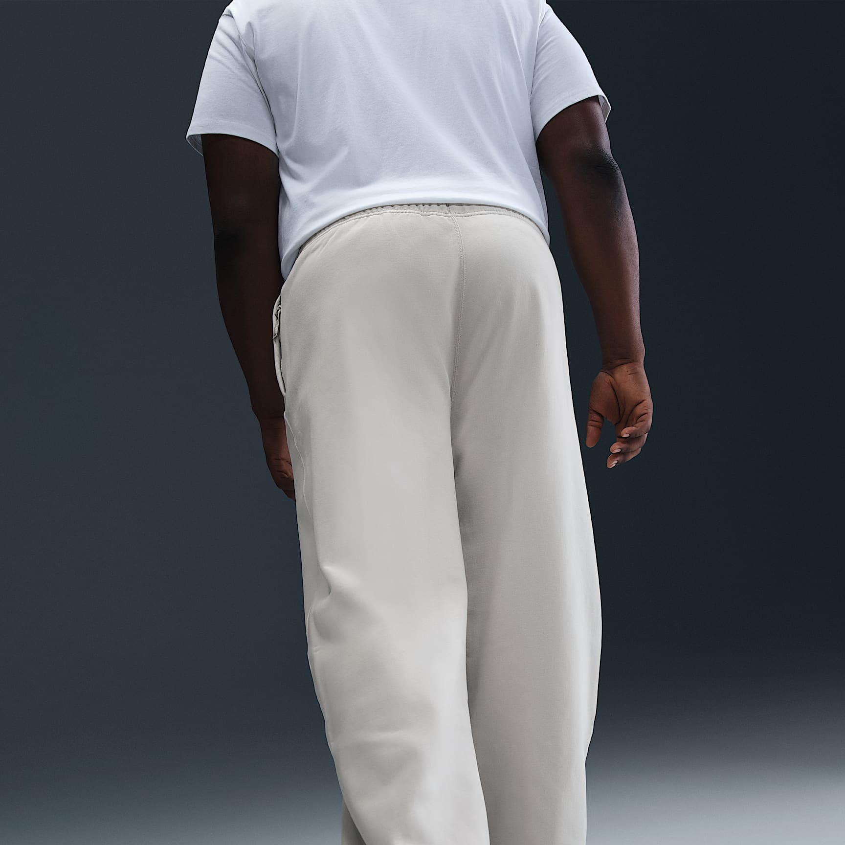 Nike Solo Swoosh Men's Open-Hem Fleece Pants