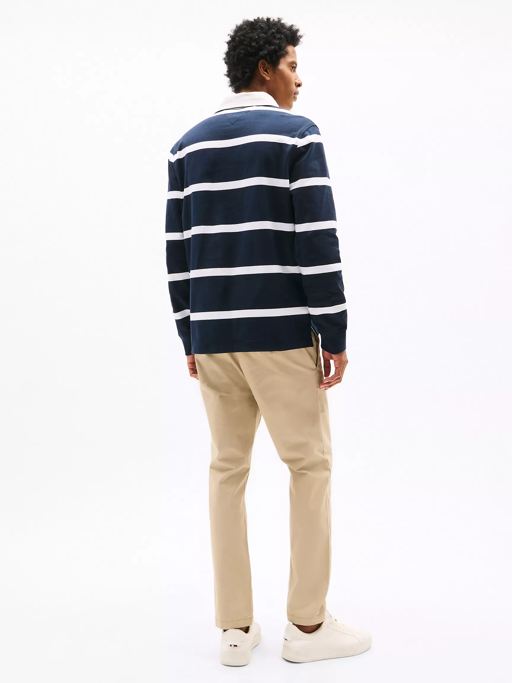 Мужское поло Tommy Hilfiger, Регбийное поло стандартного кроя с длинными рукавами