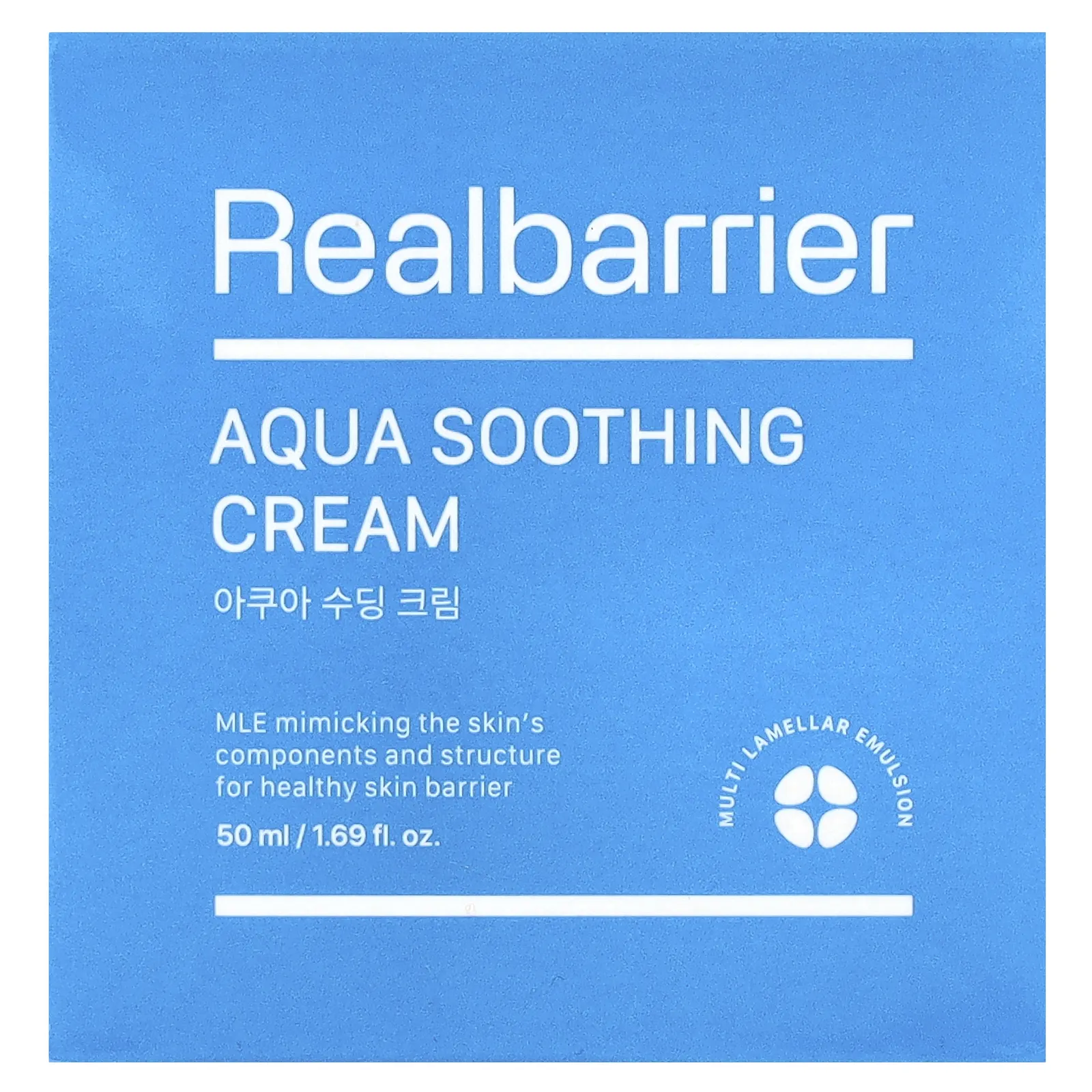 Real Barrier, Успокаивающий крем, 50 мл (1,69 жидк. Унции)