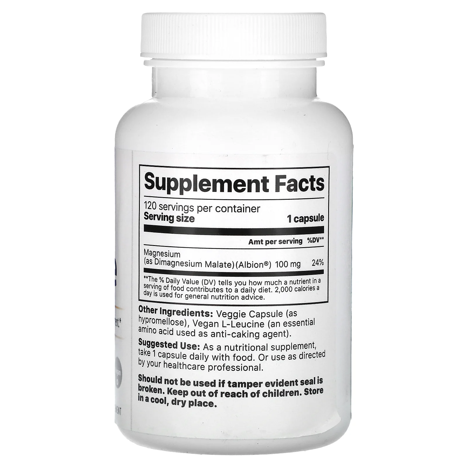 Jigsaw Health, MagPure малат, 120 капсул