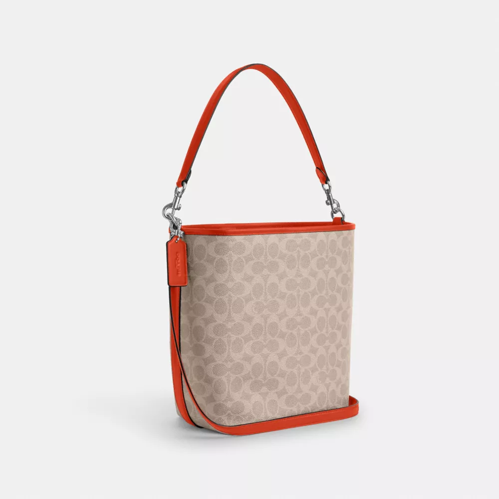 Сумка COACH City Large Bucket Bag In Signature Canvas