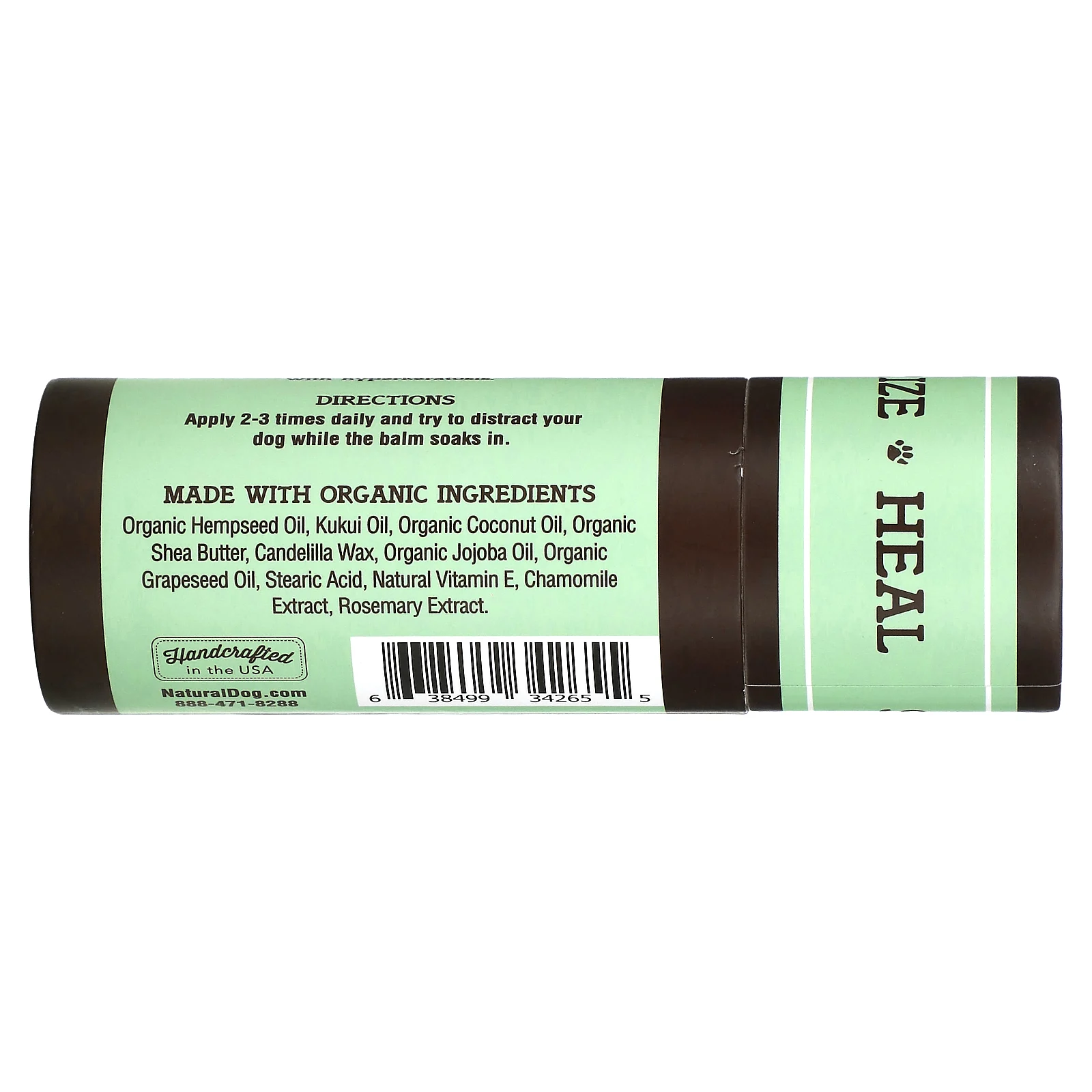 Natural Dog Company, Пустышка для морды, 59,15 мл (2 унции)