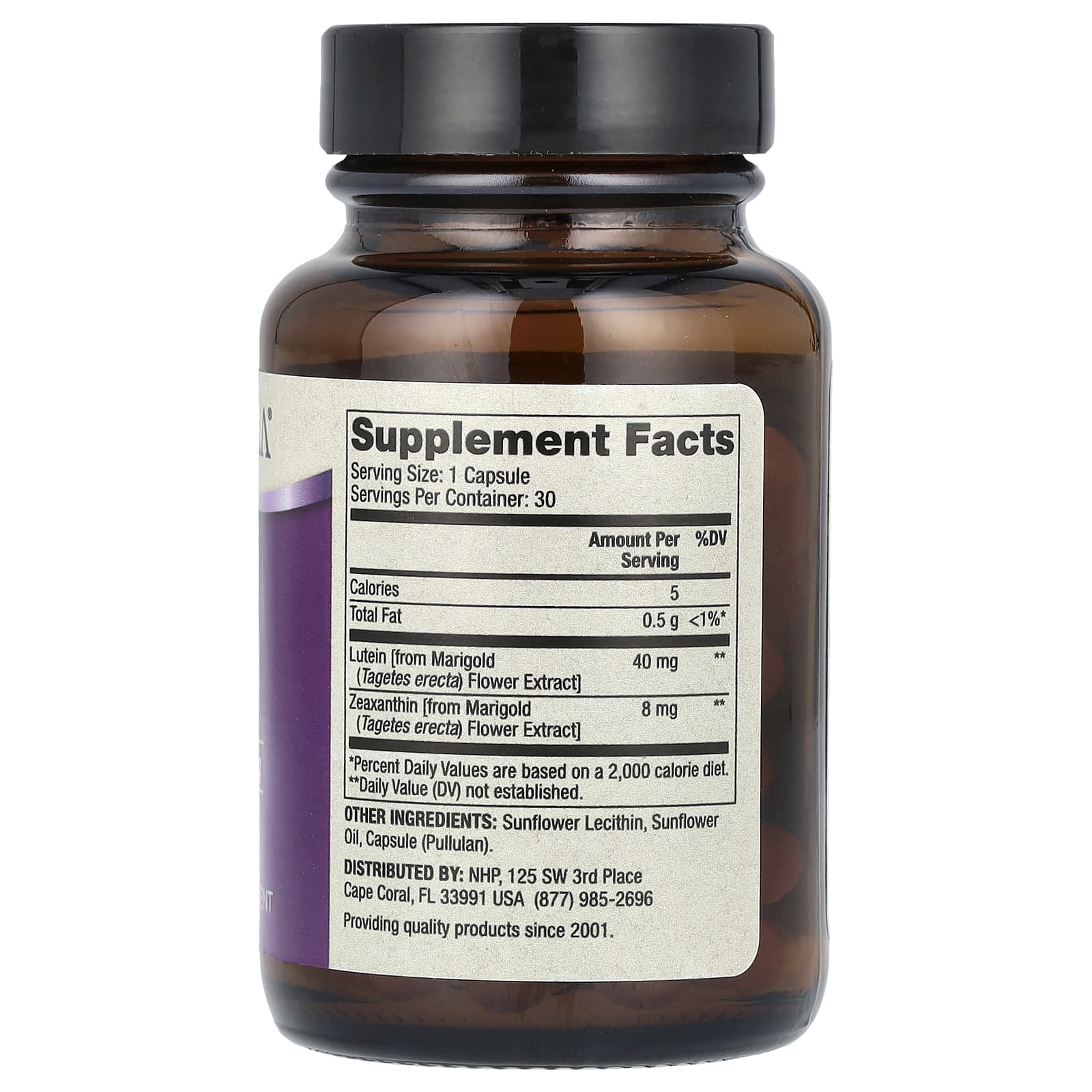 Dr. Mercola, Лютеин с зеаксантином, 40 мг, 30 капсул