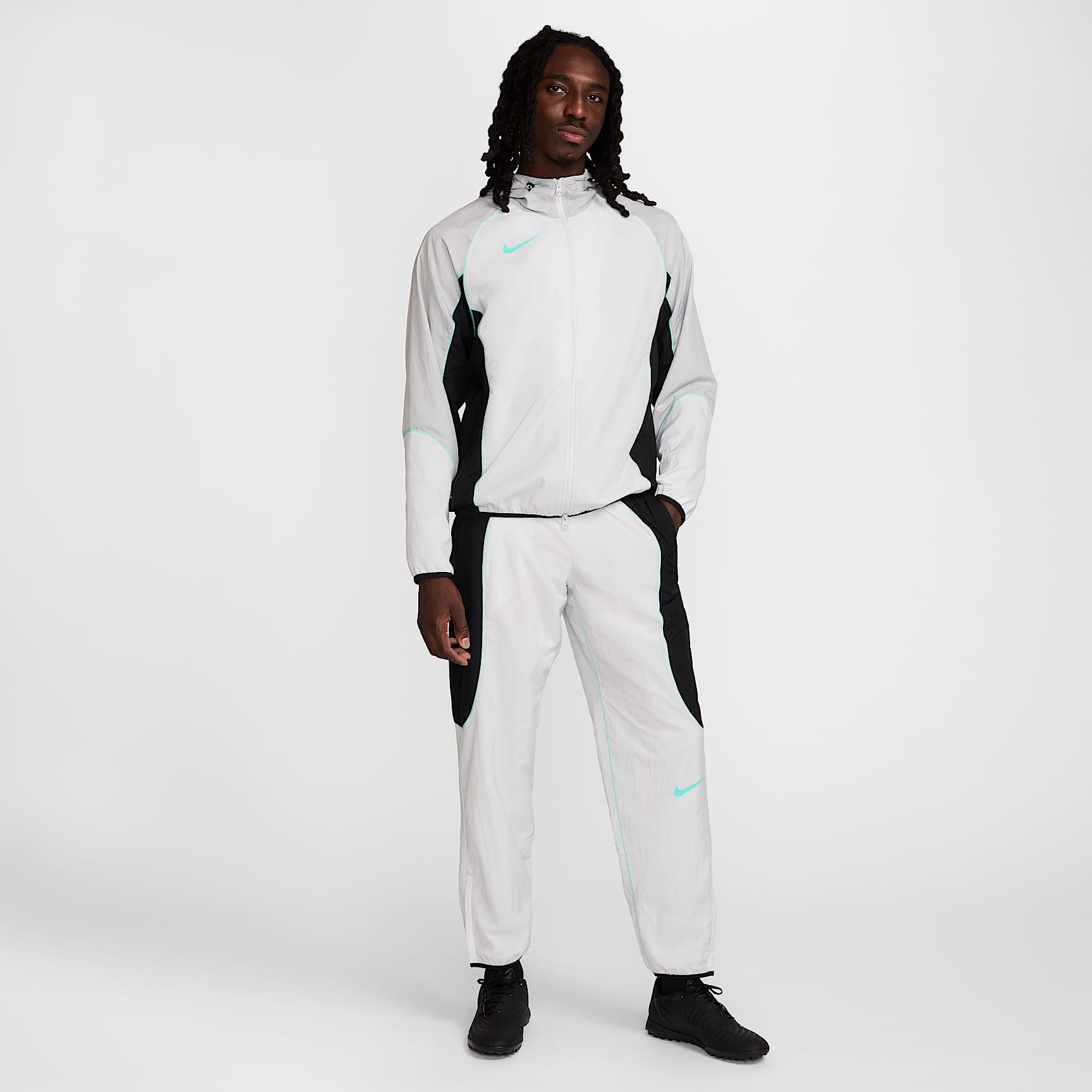 Nike Strike+ Men's Water-Repellent Hooded Soccer Jacket