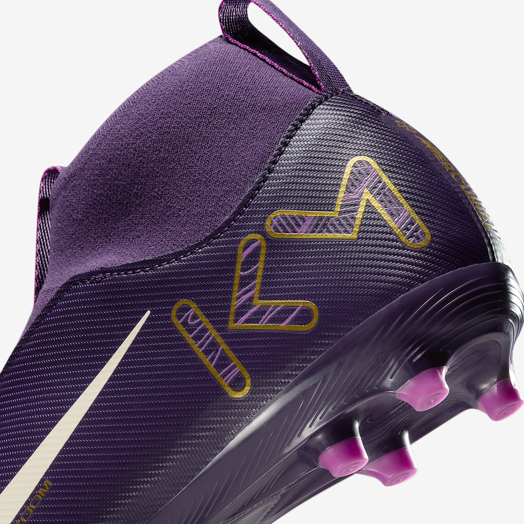 Nike Jr. Mercurial Superfly 10 Academy "Kylian Mbappé" Little/Big Kids' MG High-Top Soccer Cleats