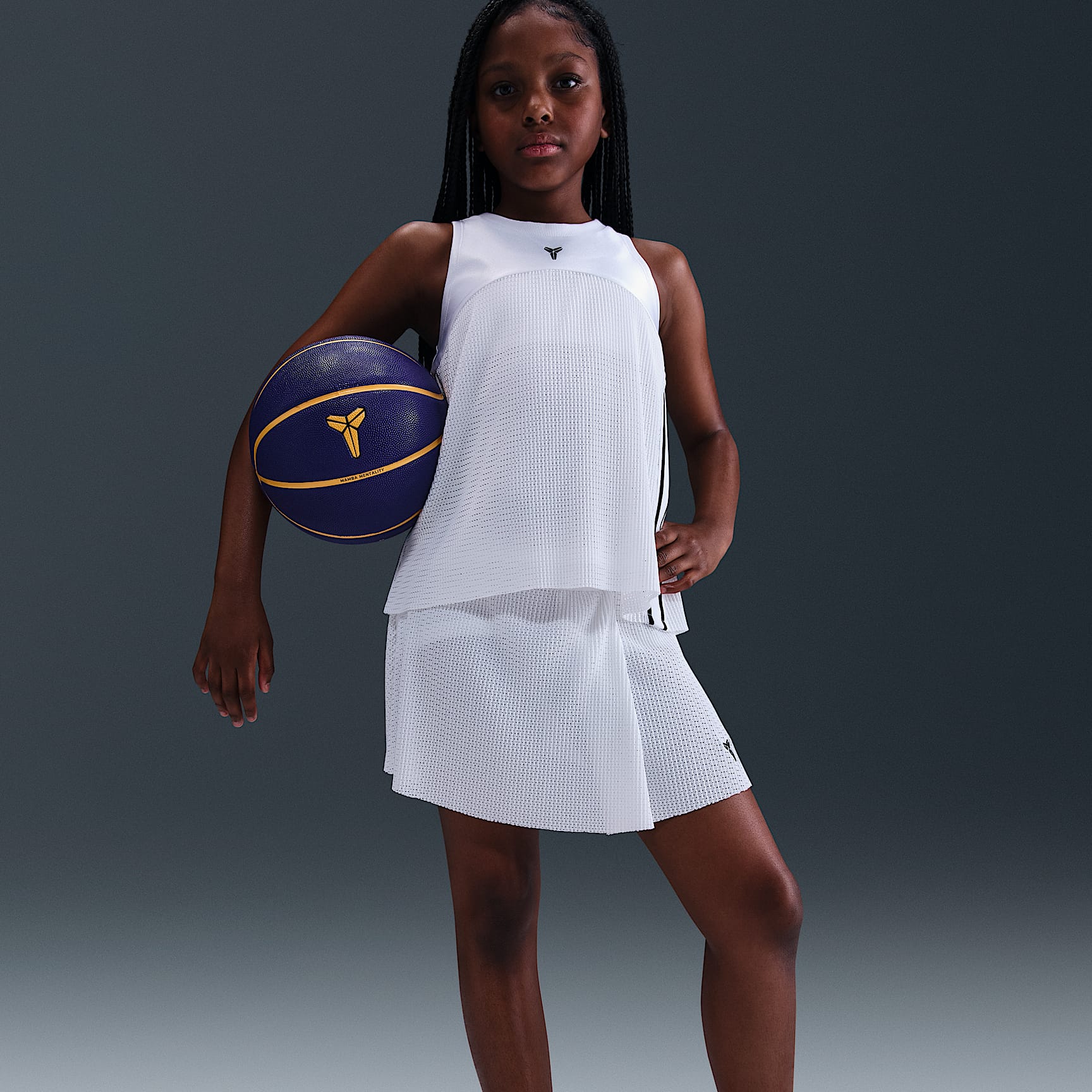 Kobe Big Kids' (Girls') Basketball Skort