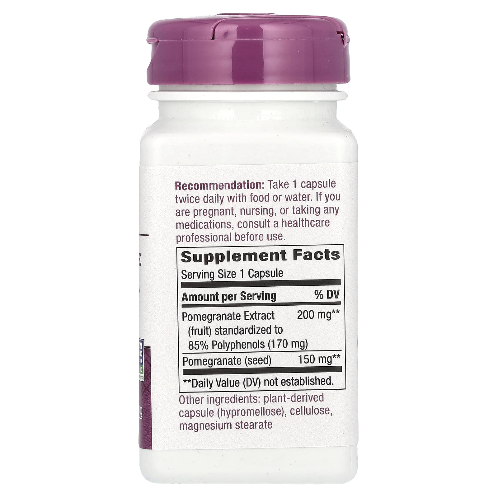 Nature's Way, Premium Extract, гранат, 350 мг, 60 веганских капсул