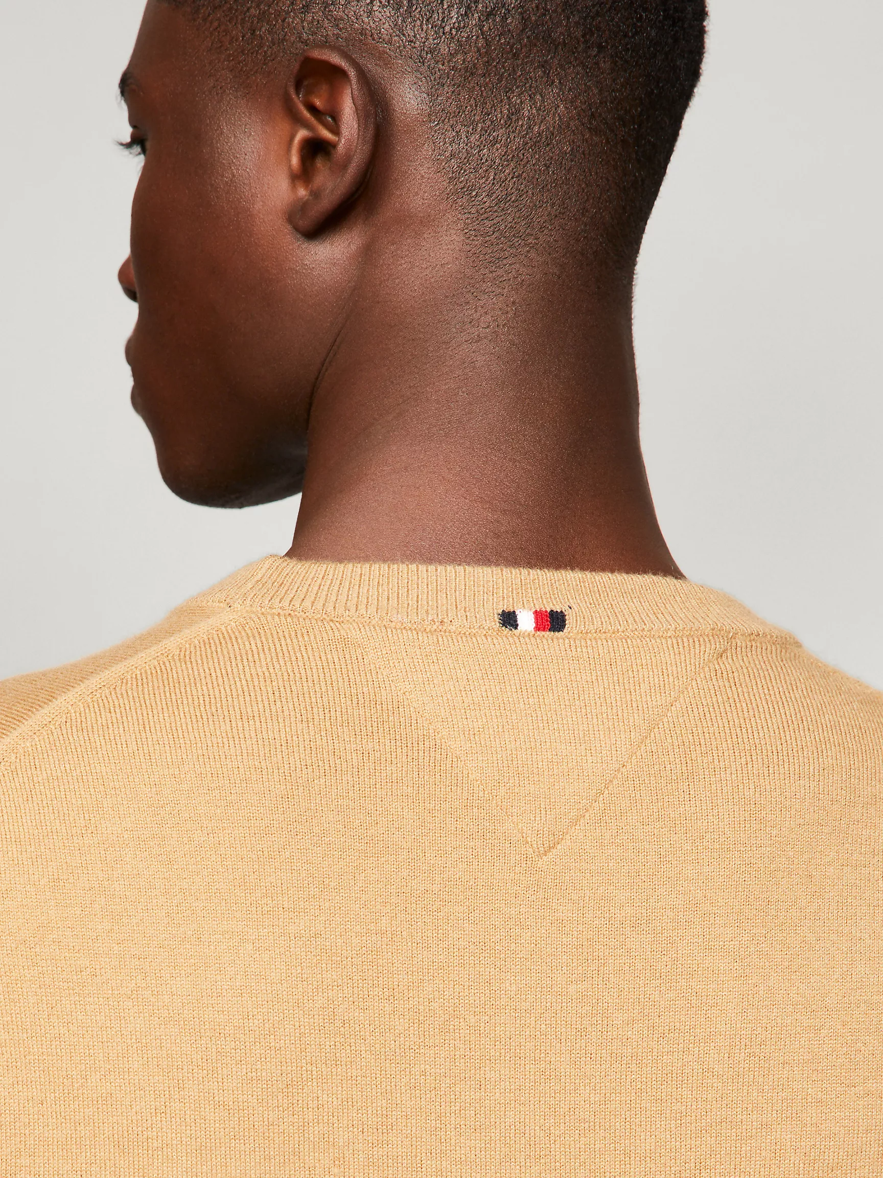 Мужской свитер Tommy Hilfiger, Свитер из тонкой мериносовой шерсти