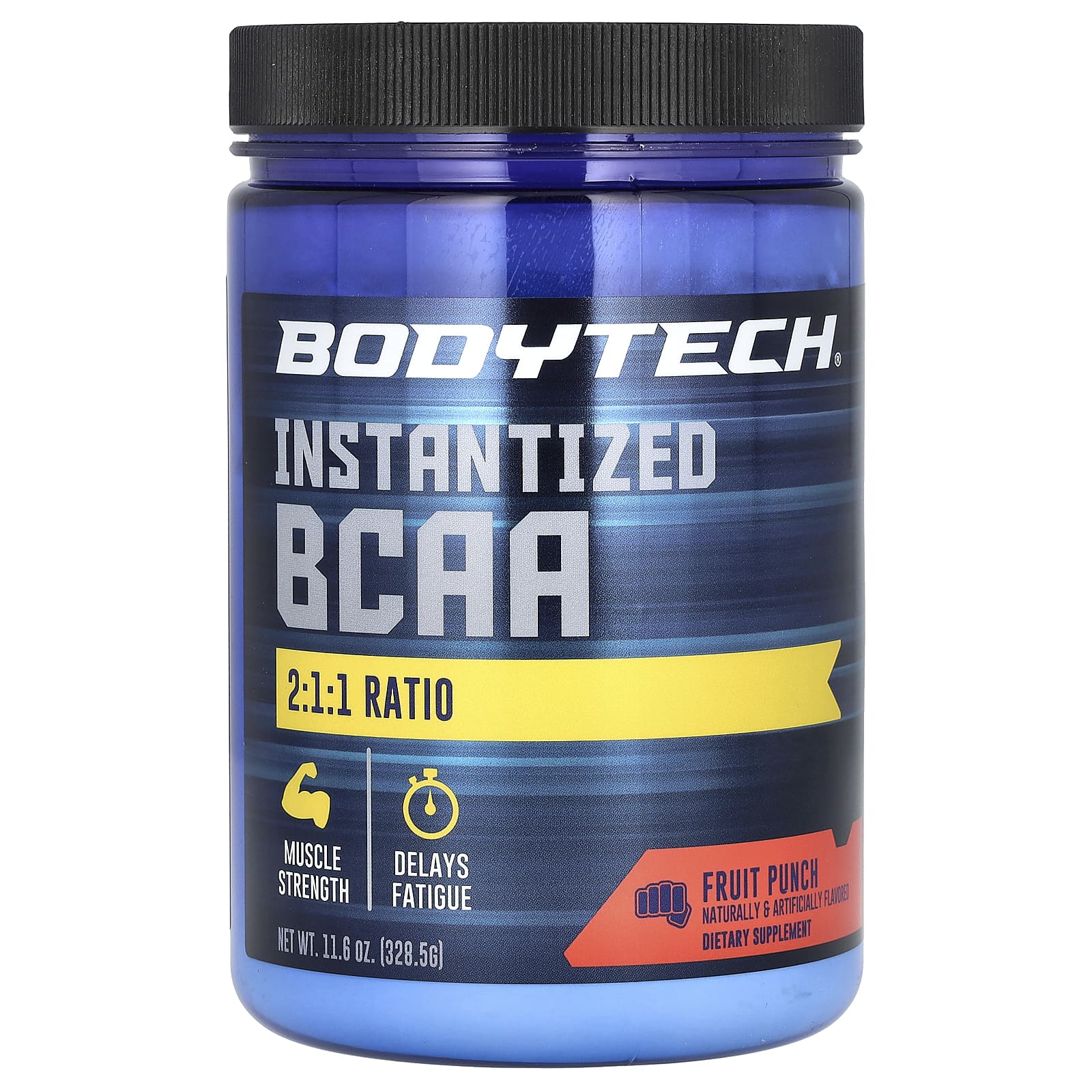 BodyTech, BCAA, растворимый фруктовый пунш, 328,5 г (11,6 унции)