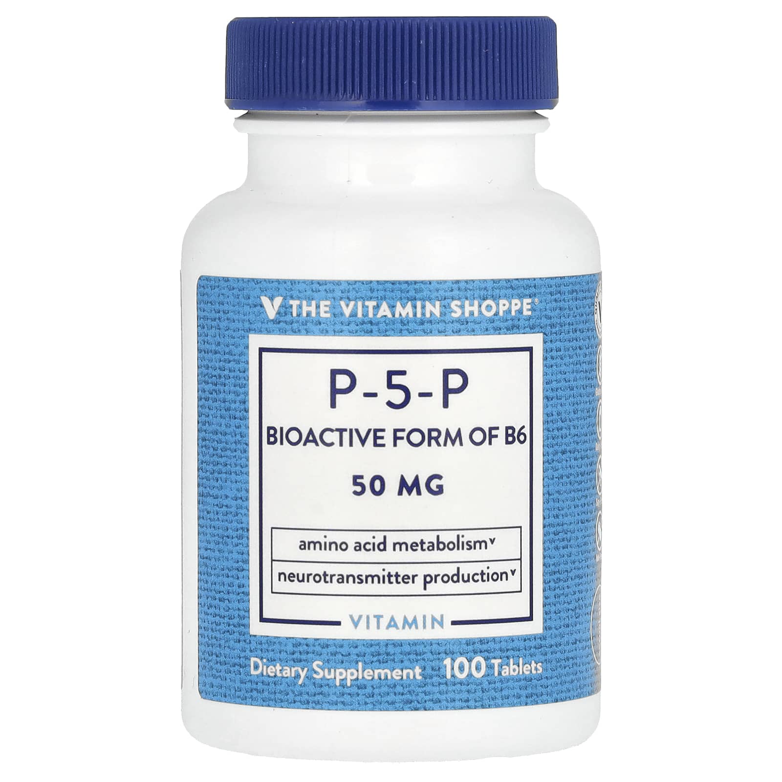 The Vitamin Shoppe, P-5-P, 50 мг, 100 таблеток