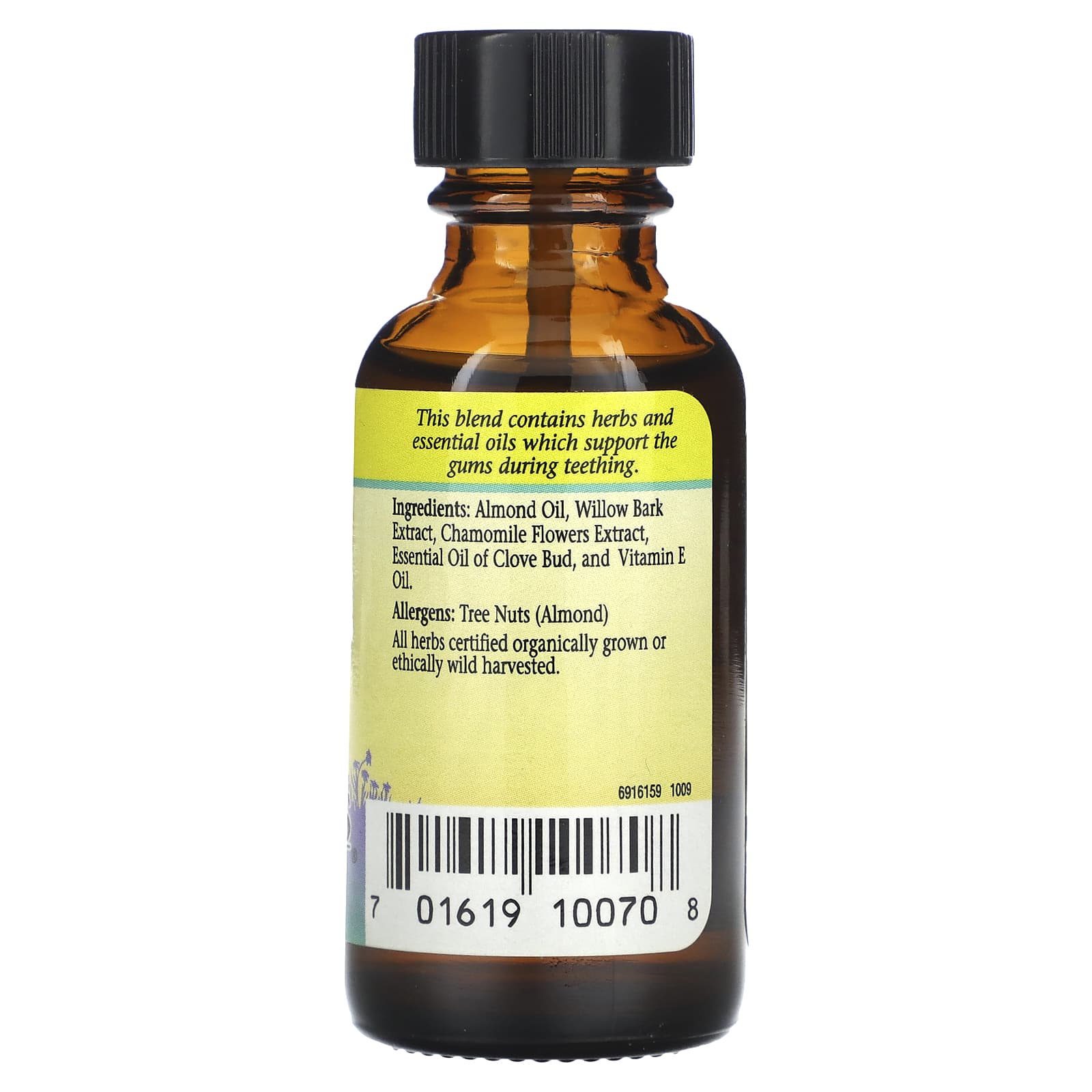 Herbs for Kids, масло с камеди, без спирта, 30 мл (1 жидк. унция)