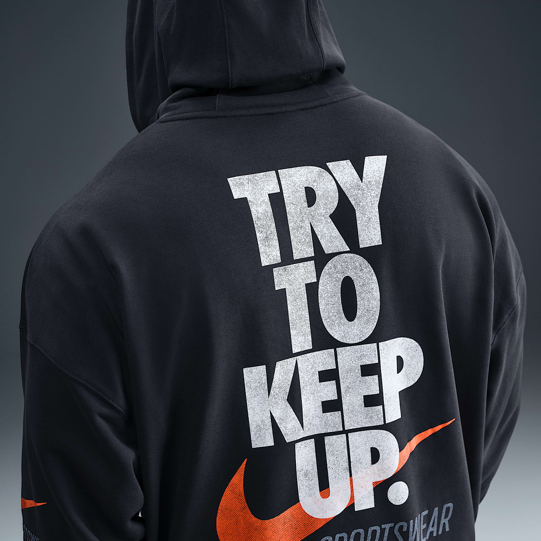 Nike Club Men's Oversized French Terry Pullover Hoodie