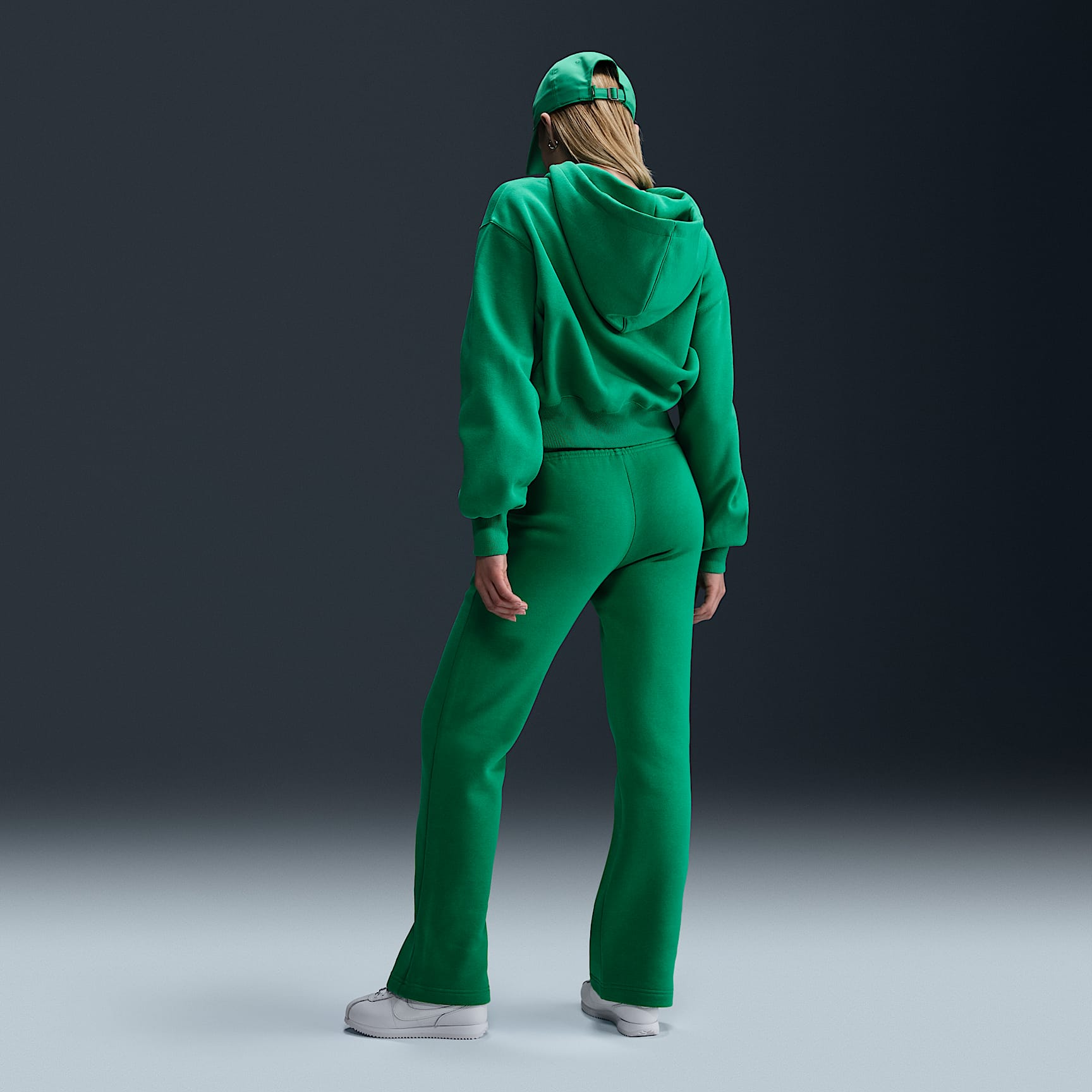 Nike Sportswear Phoenix Fleece Women's Loose Cropped Full-Zip Hoodie
