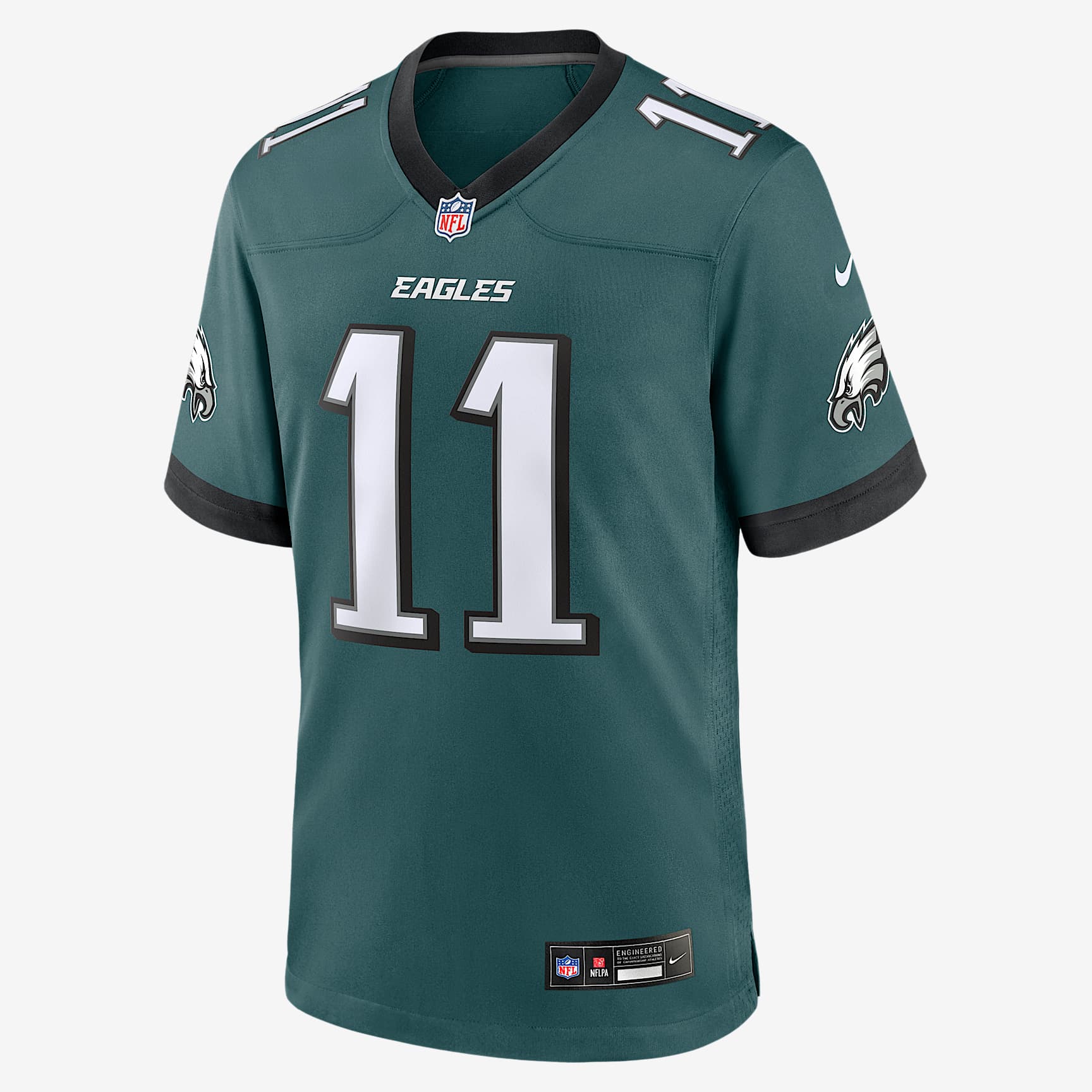 A.J. Brown Philadelphia Eagles Men's Nike NFL Game Jersey